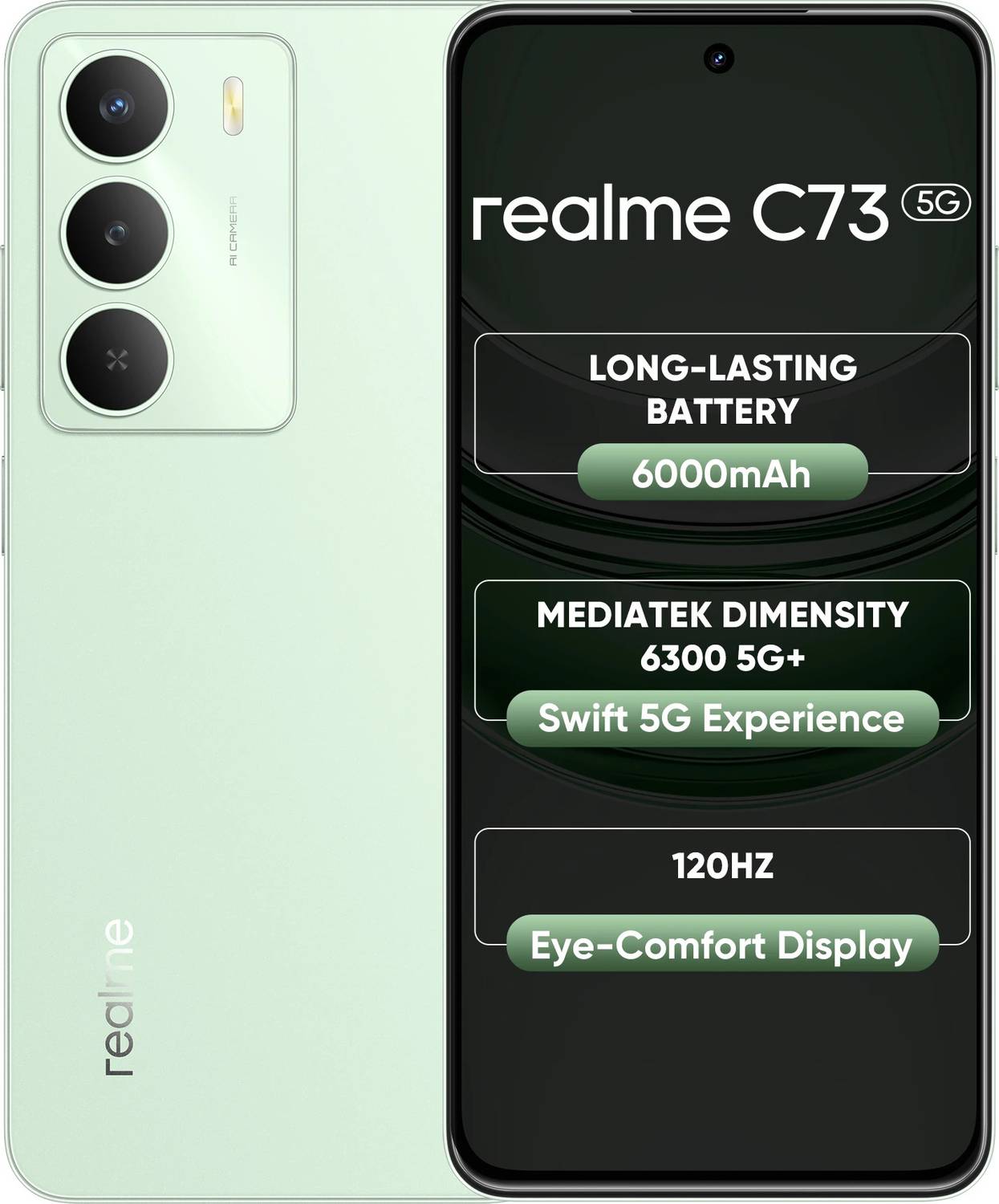 realme C73 5G (Jade Green, 128 GB)