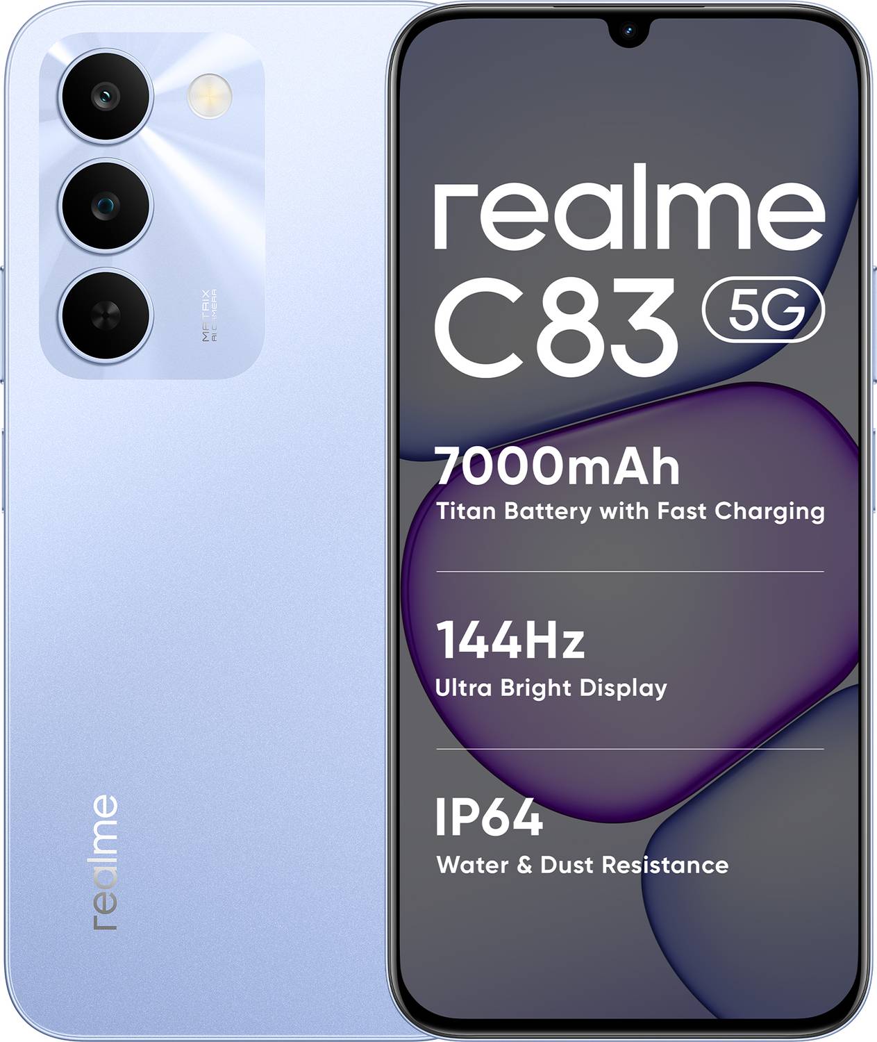 realme C83 5G (Blooming Purple, 128 GB) (4 GB RAM)
