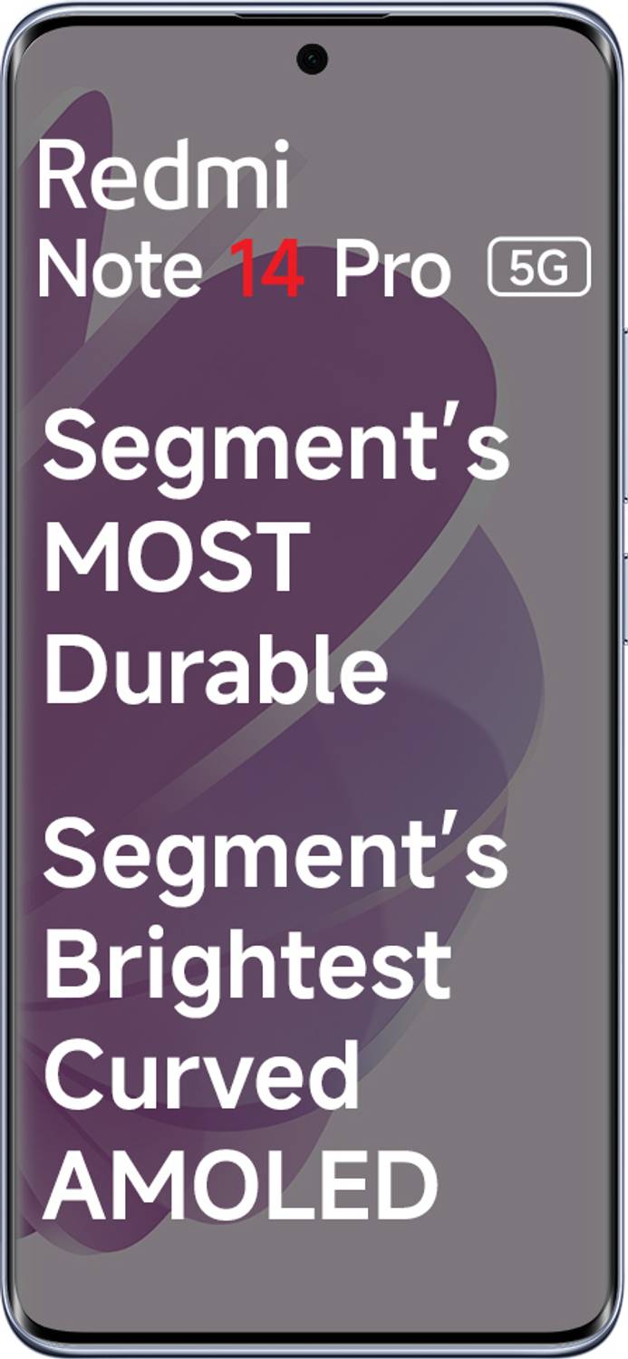 REDMI Note-14 Pro 5G (Phantom Purple, 128 GB) (8 GB RAM)