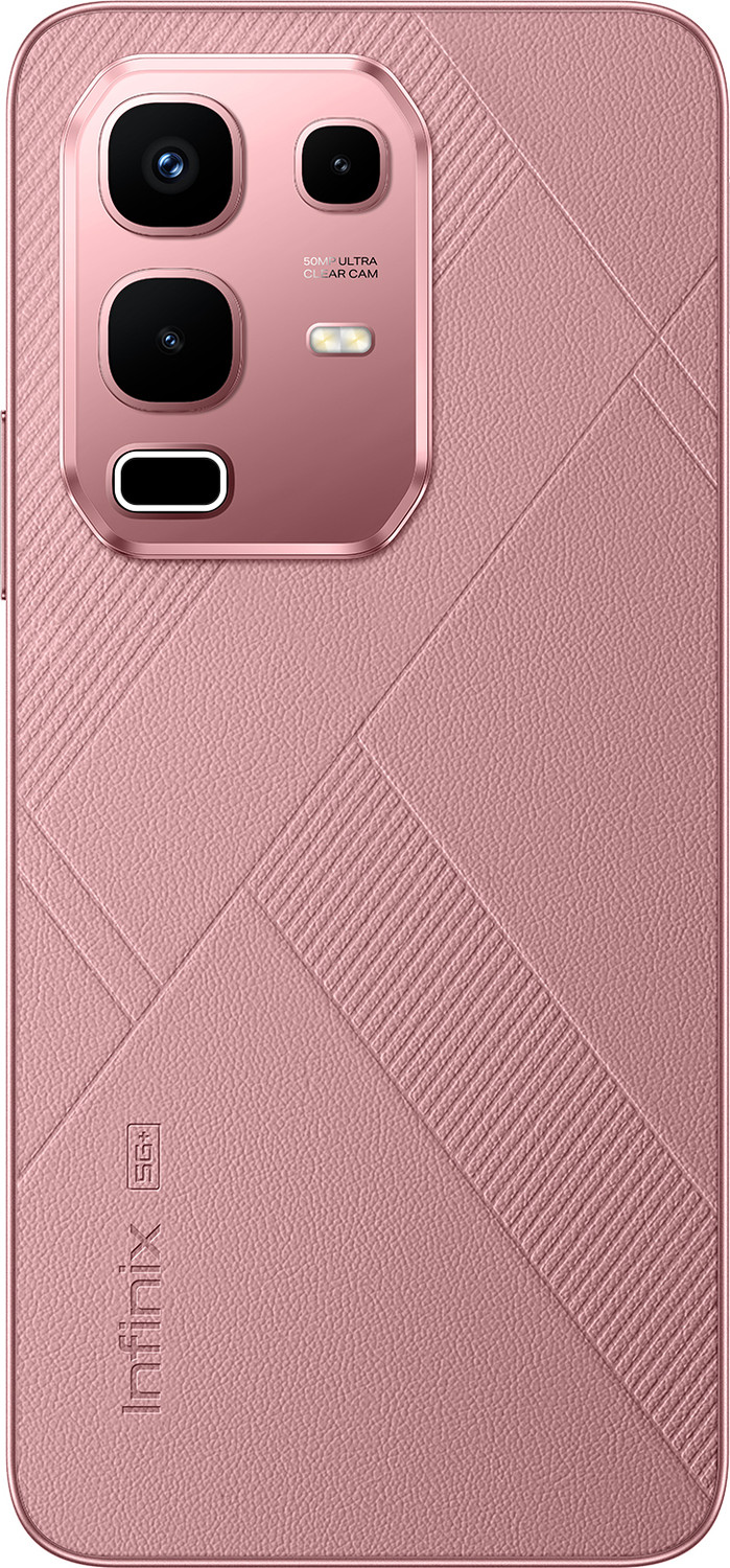 Image of Infinix Note 50x 5G+ 45W Charger In the Box & AI (Sunset Spice Pink, 128 GB)