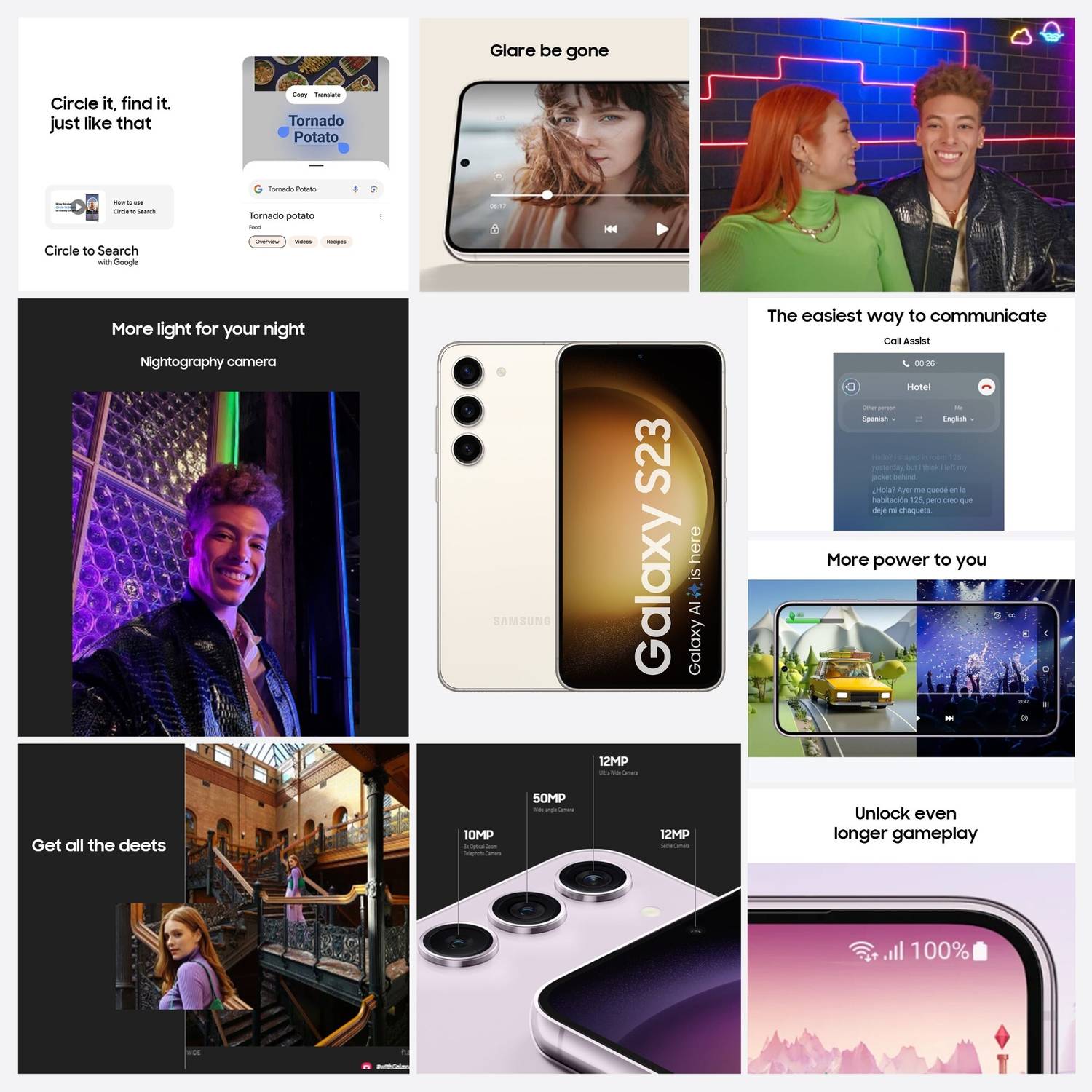 Samsung Galaxy S23 5G 128GB Lavender - Image 2