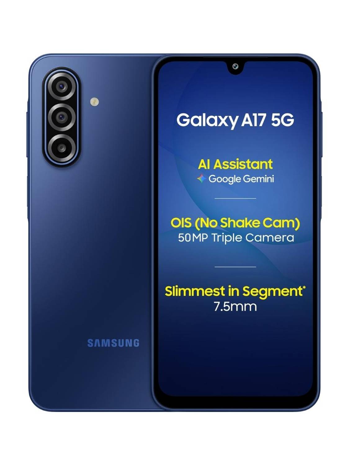 Samsung Galaxy A17 5G (Blue, 128 GB)