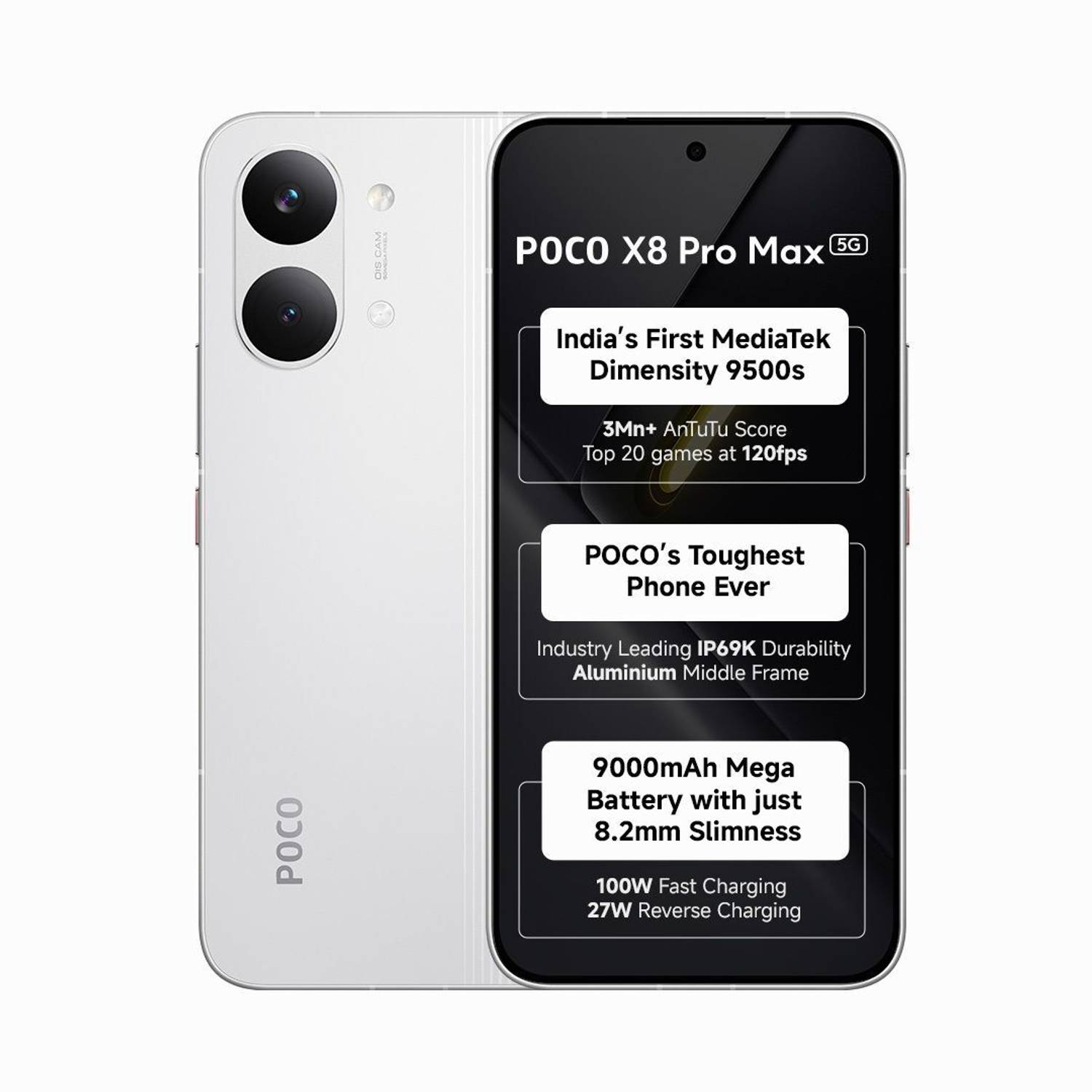 POCO X8 Pro Max (256 GB Storage, 12 GB RAM) Online at Best Price