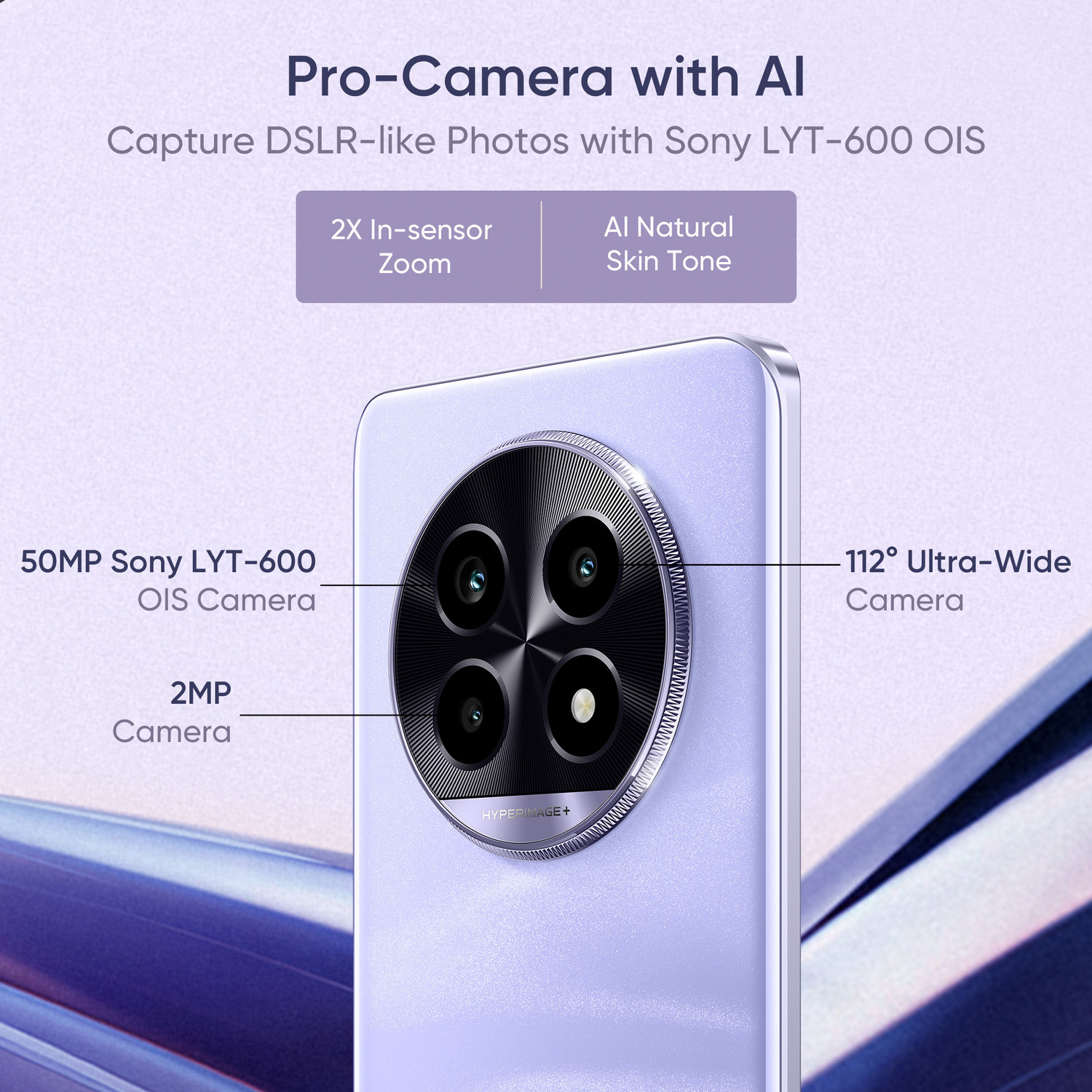 Image of realme 13 Pro 5G (Monet Purple, 128 GB)