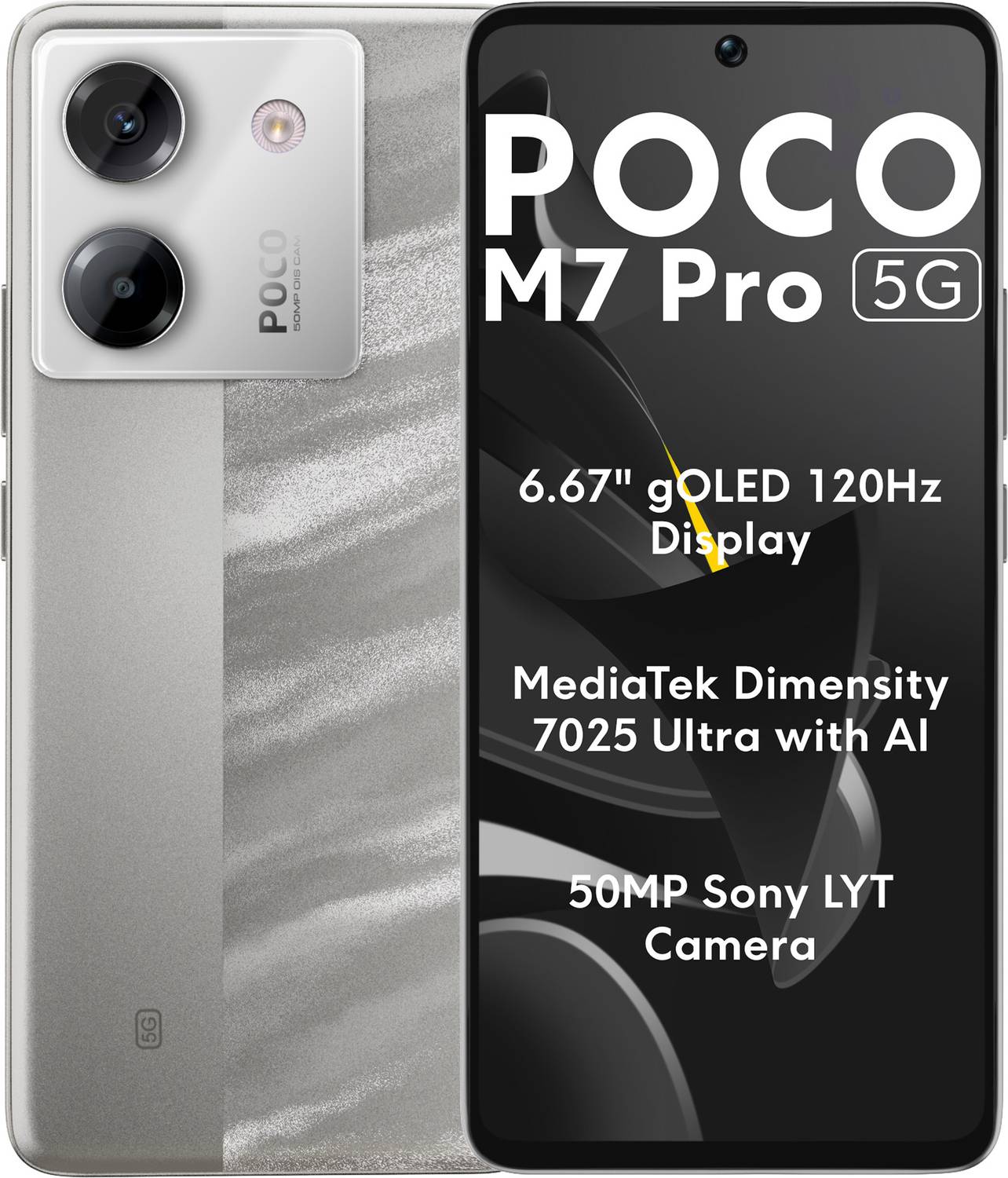 スマートフォン本体 POCO M7 Pro 5G POCO M7 Pro 5G (128 GB Storage, 6 GB RAM) Online at Best Price On