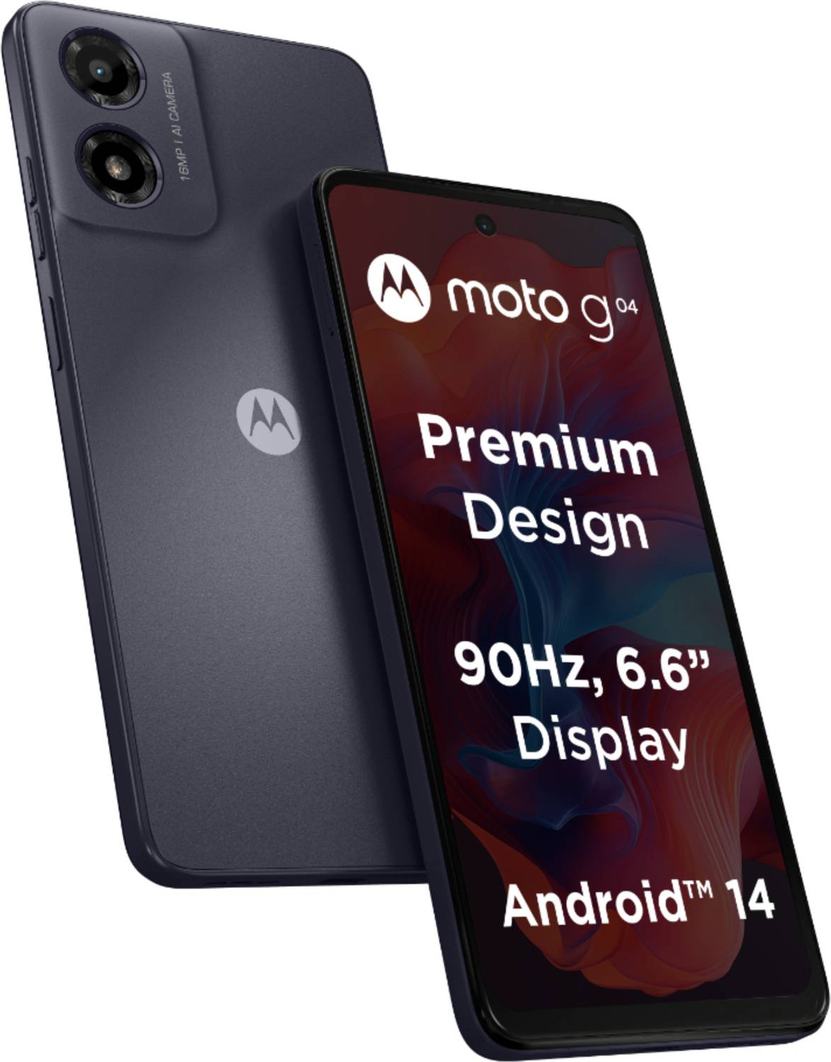 Motorola G04 64GB Concord Black - Image 1