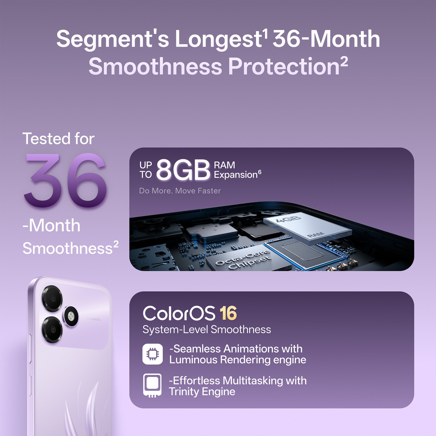 Image of OPPO K14 Lite (Stone Brown, 64 GB)