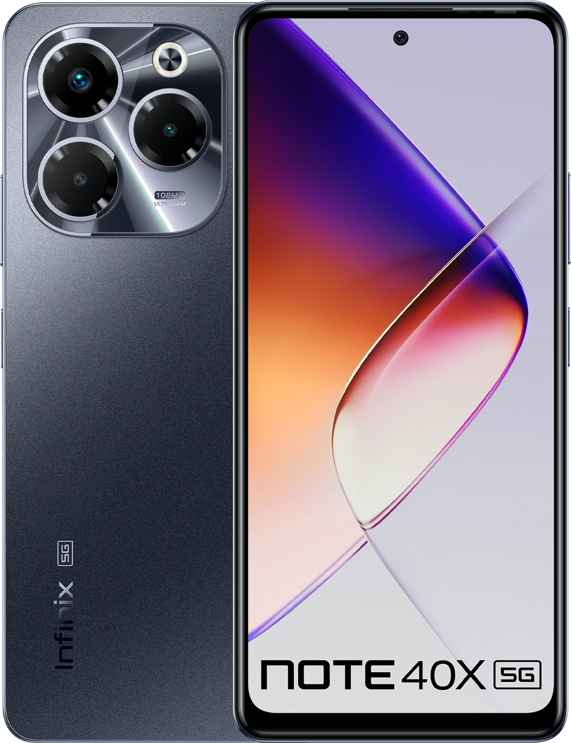 Image of Infinix Note 40X 5G (Starlit Black, 256 GB)