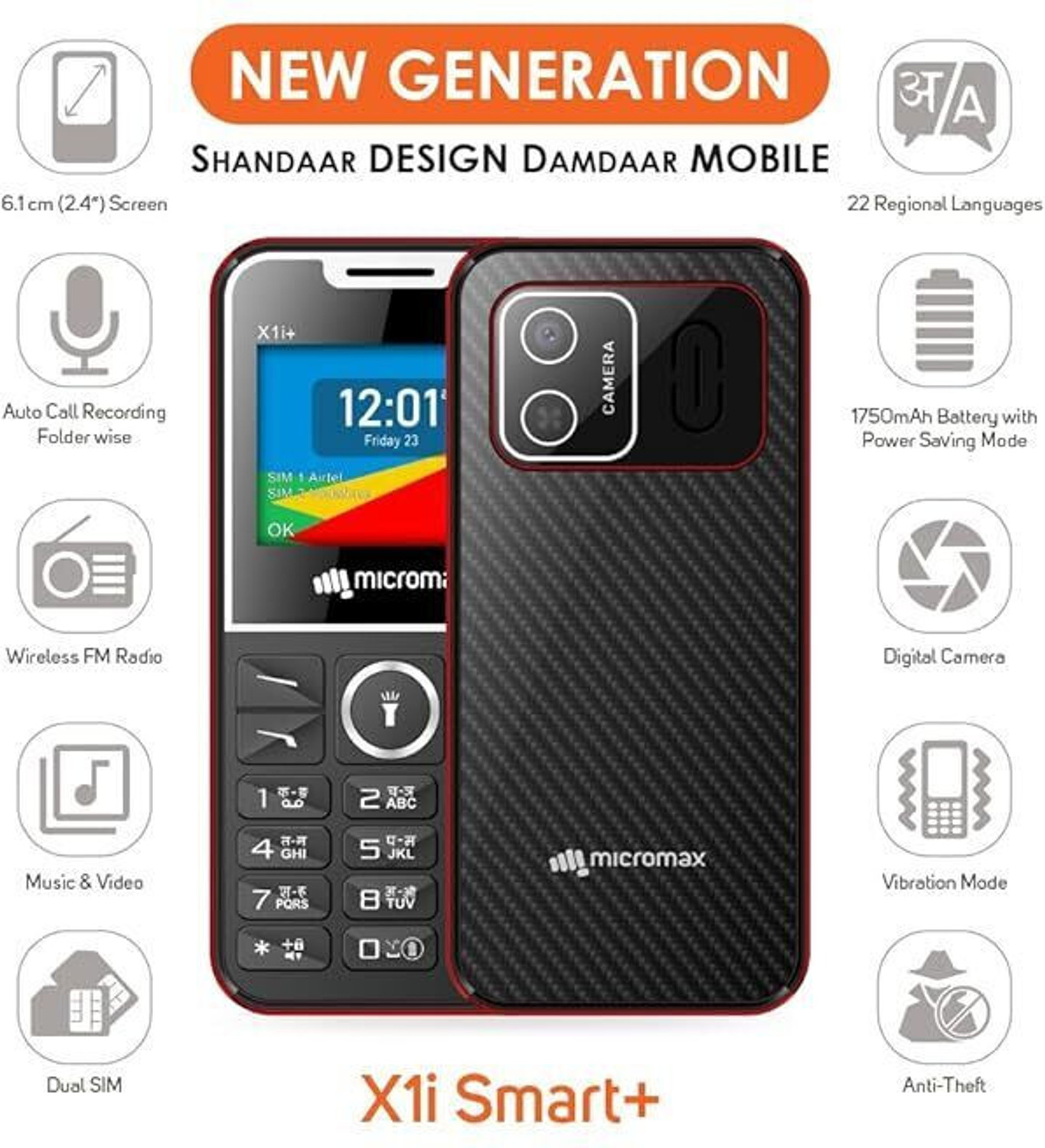 Image of Micromax X1i Smart Plus