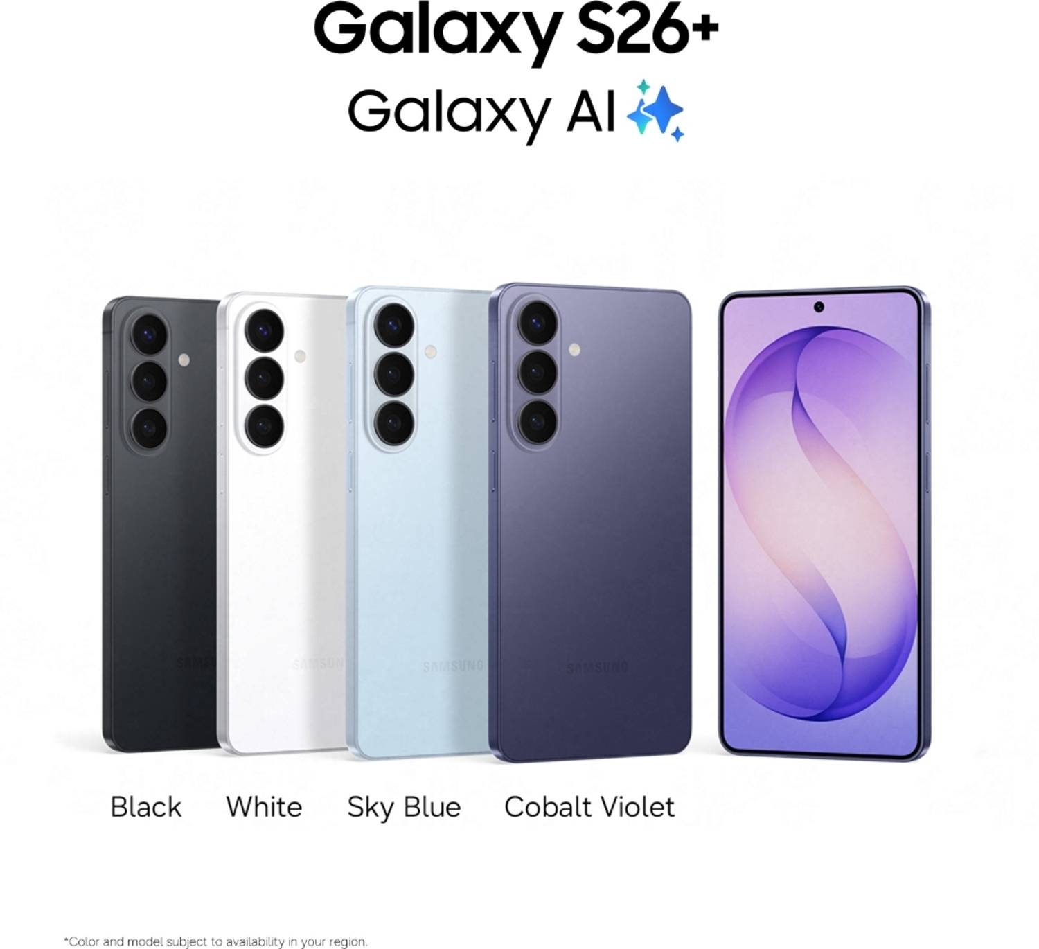 Samsung Galaxy S26+ 5G 256GB Cobalt Violet - Image 2