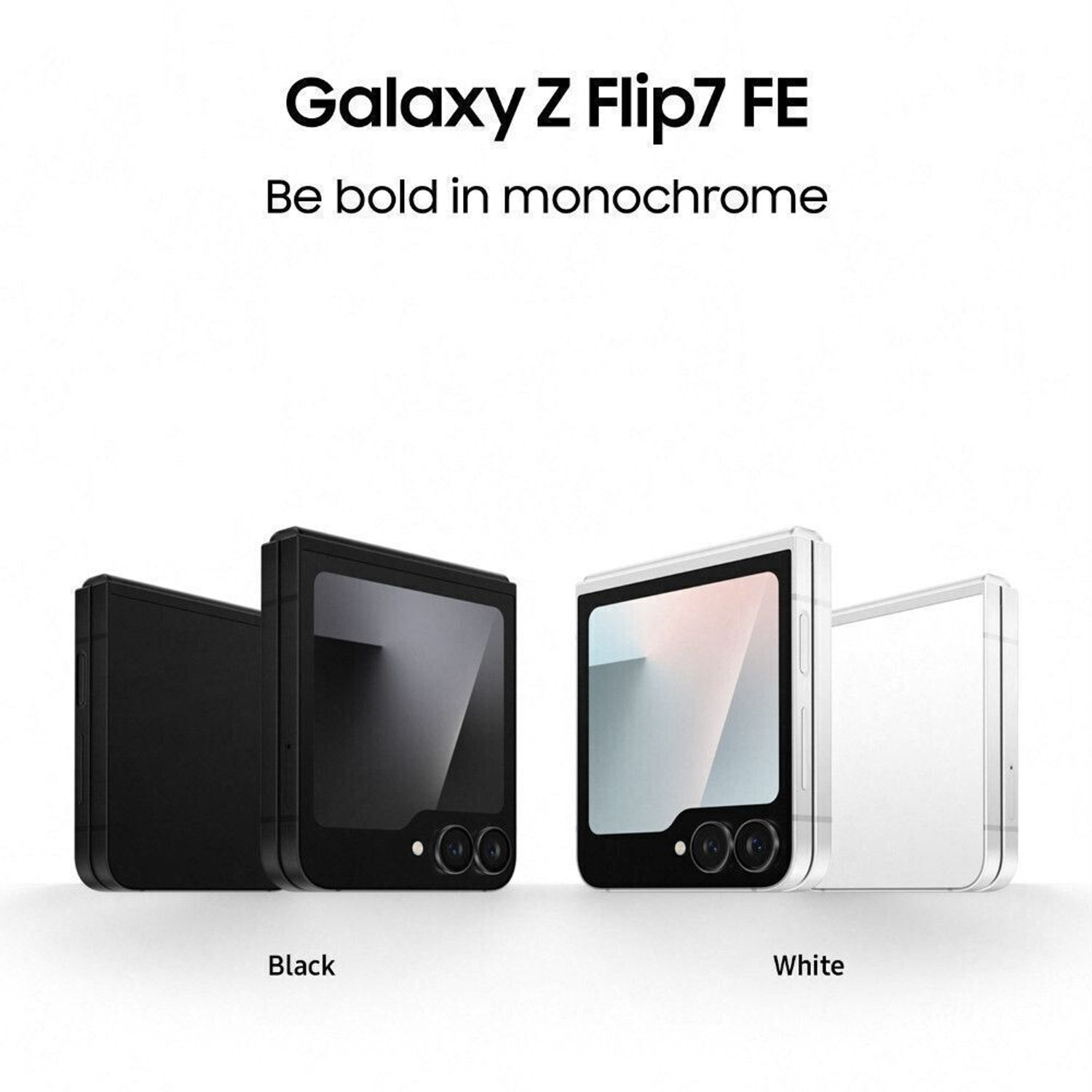 Image of Samsung Galaxy Z Flip7 FE 5G (White, 256 GB)