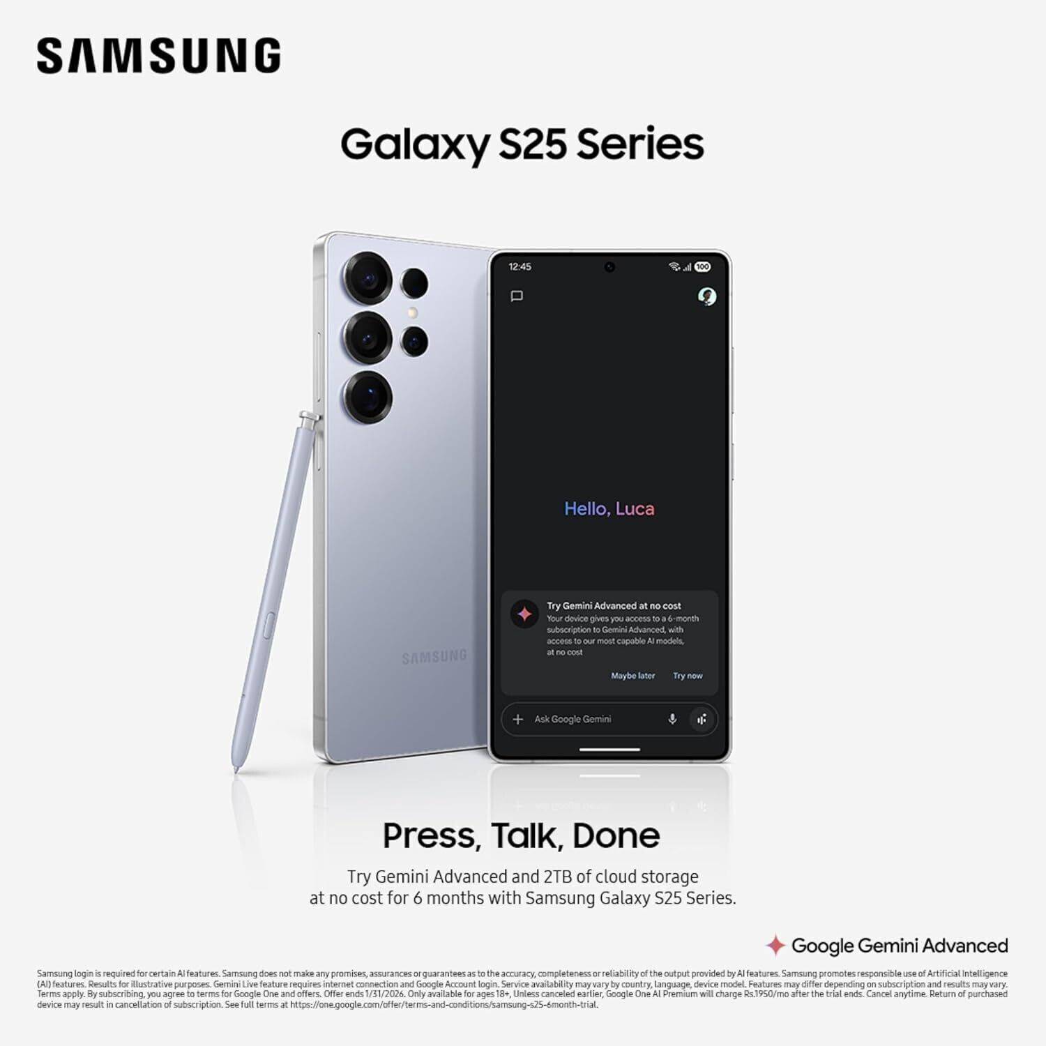 Samsung S25 Ultra 256GB Titanium Silverblue - Image 4