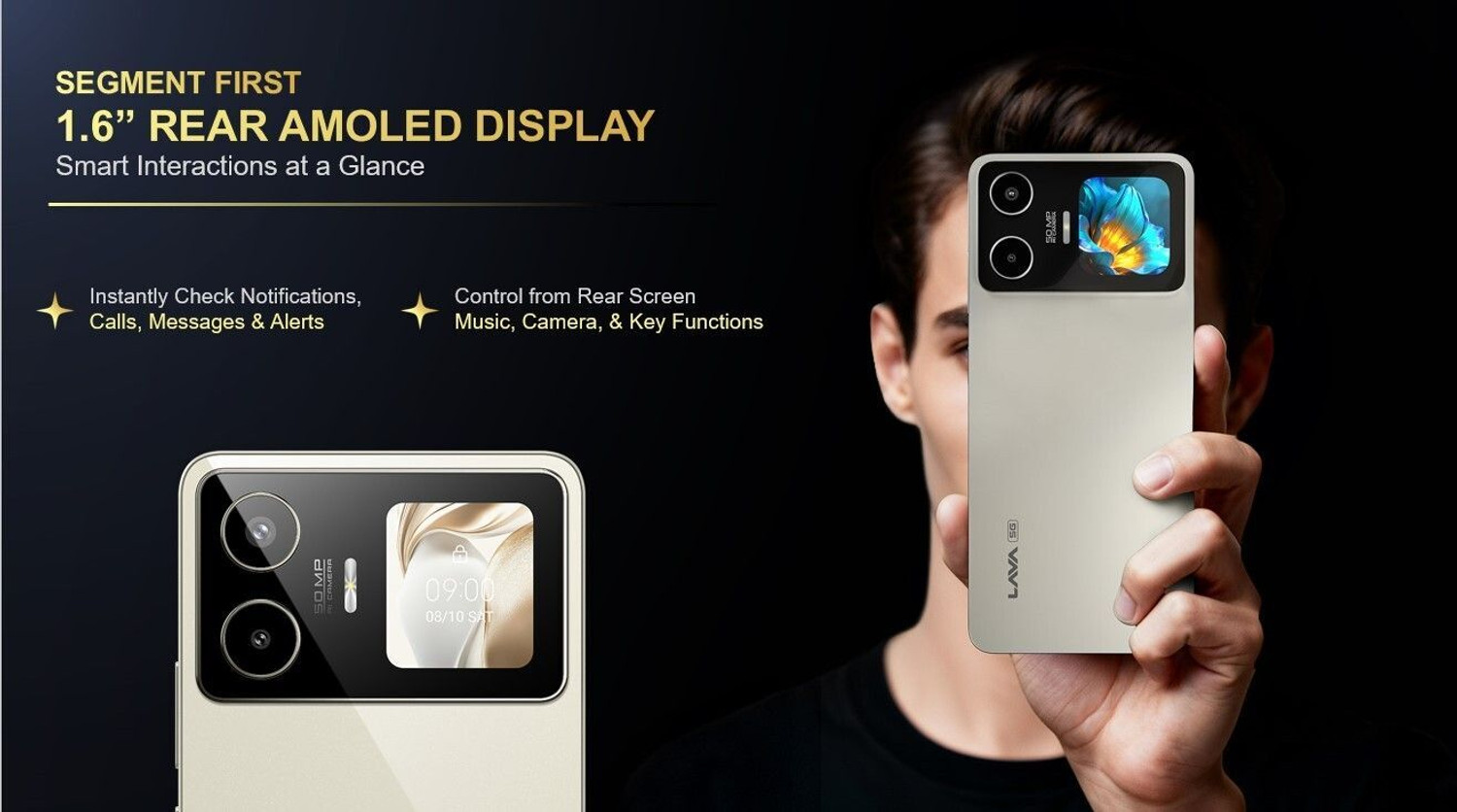 Image of LAVA Blaze Duo 3 (Imperial Gold, 128 GB)