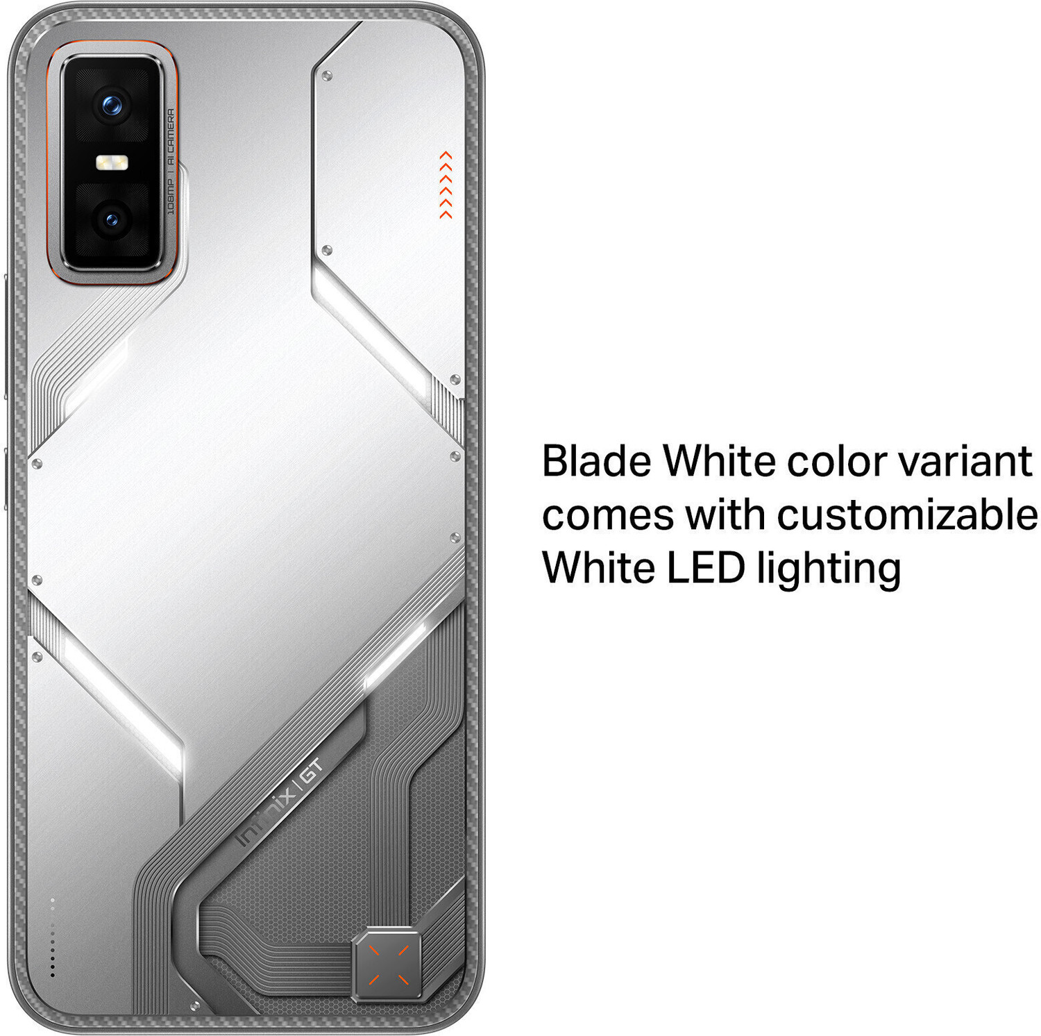Image of Infinix GT 30 Pro 5G+ (Blade White, 256 GB)