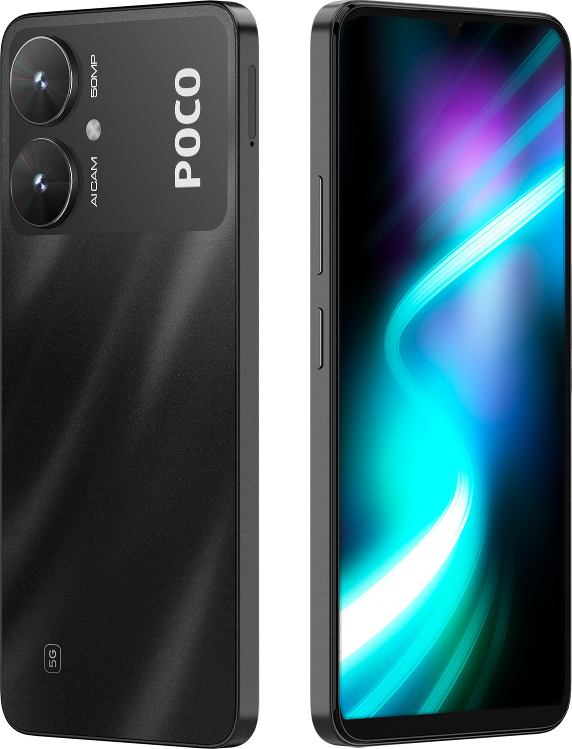 Image of POCO M6 5G (Galactic Black, 64 GB)