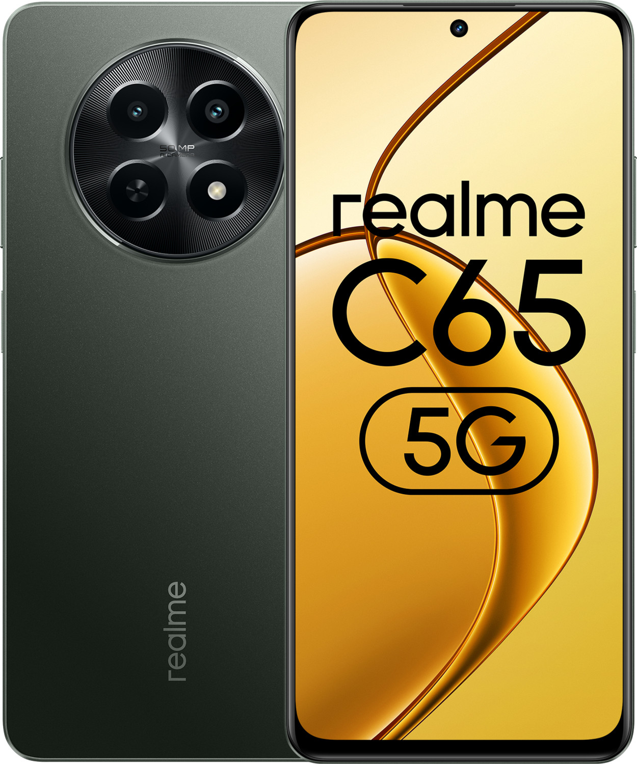 Image of realme C65 5G (Glowing Black, 64 GB)