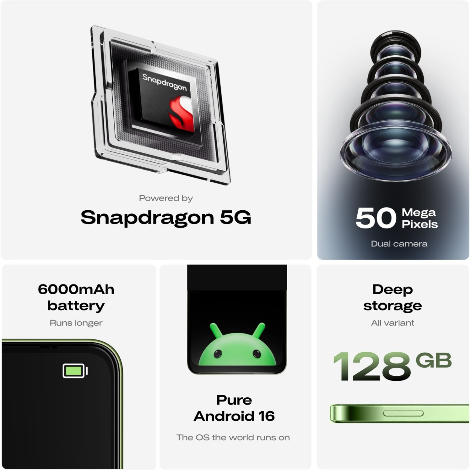 Image of Mivi One 5G (Dark Blue, 128 GB)