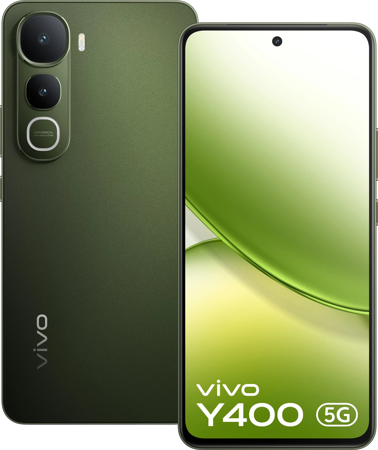 Image of vivo Y400 5G (Olive Green, 128 GB)