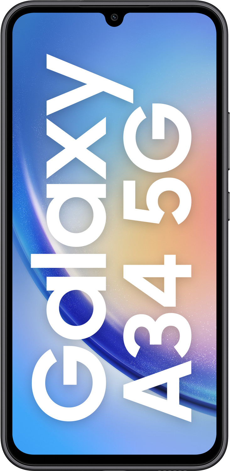 Image of Samsung Galaxy A34 5G (Awesome Graphite, 128 GB)