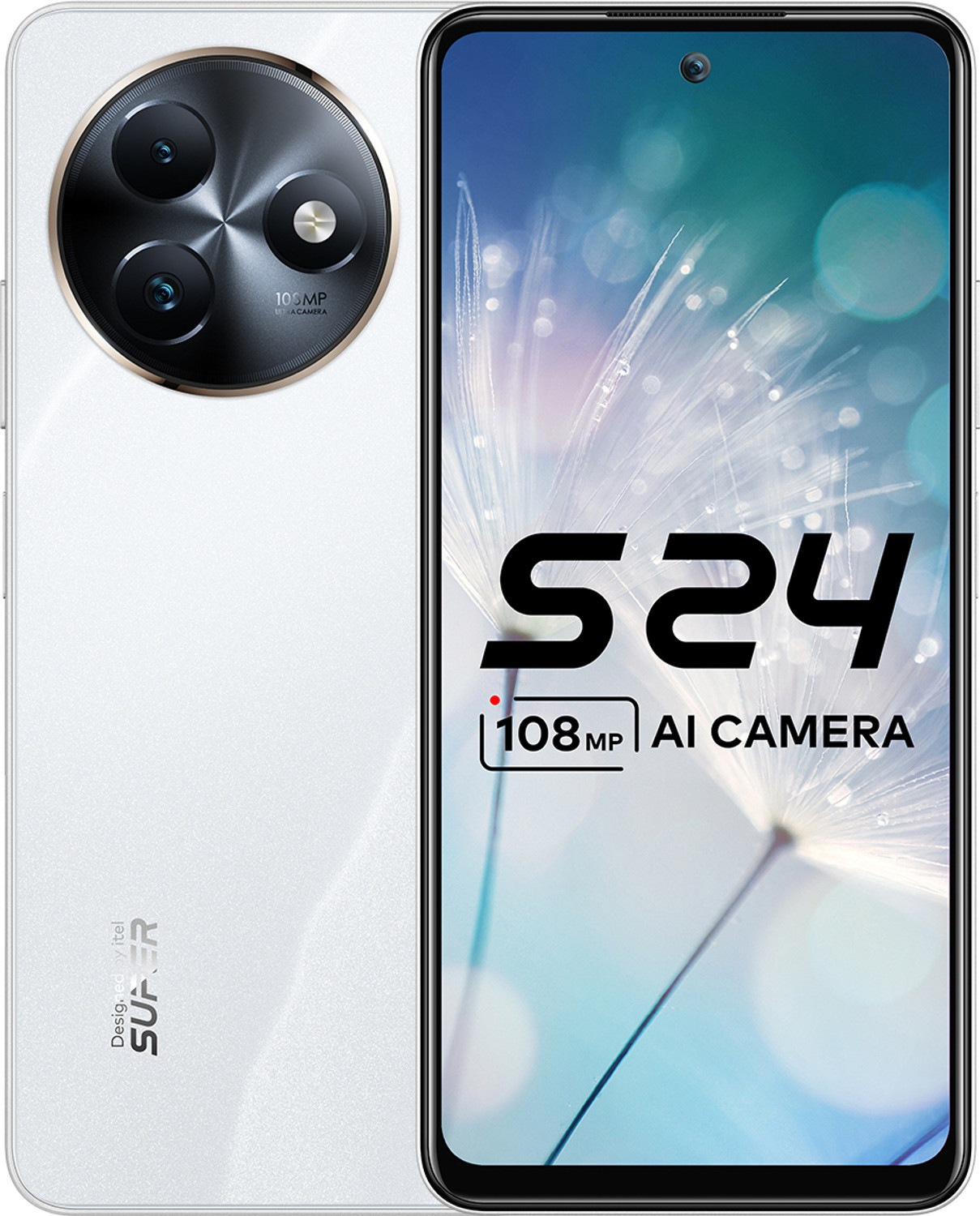 Image of itel S24 (Dawn White, 128 GB)