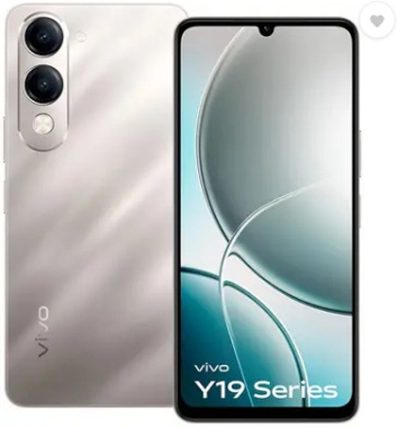 Image of vivo Y19 5G (Silver, 128 GB)