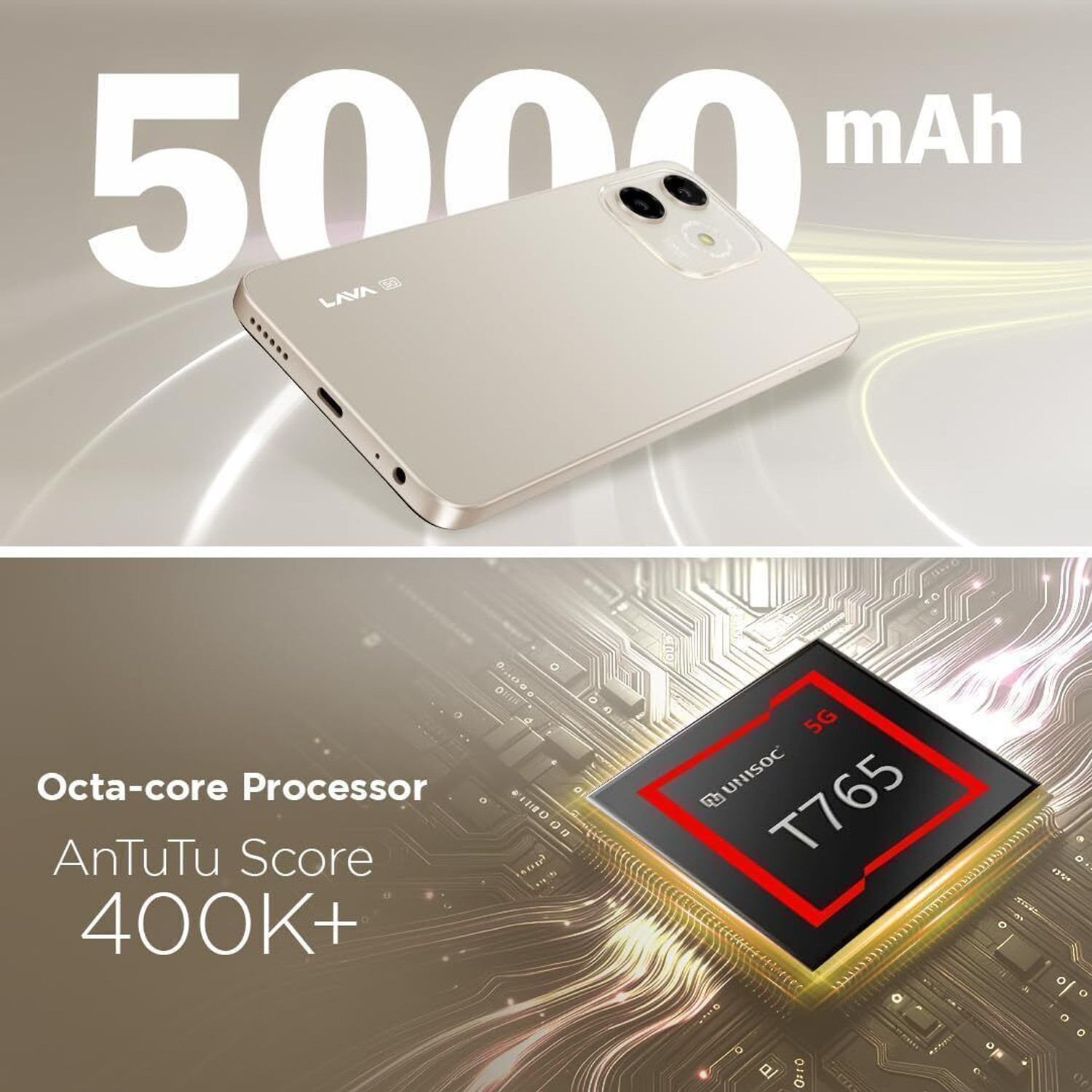 Image of LAVA Shark 5G (stellar gold /steller gold, 64 GB)