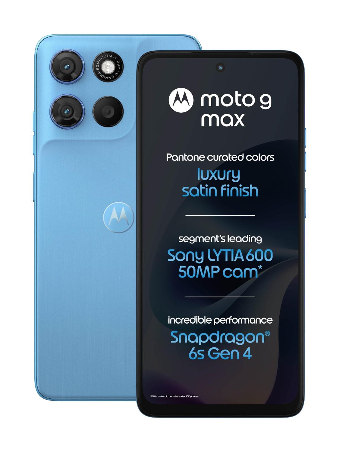 MOTOROLA g max (PANTONE Alaskan Blue, 128 GB)