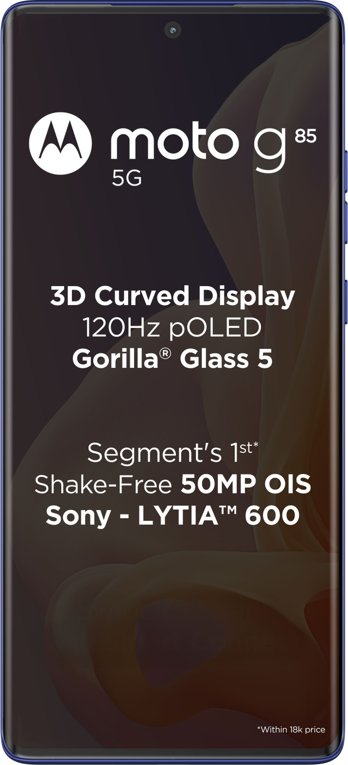 Image of Motorola G85 5G (Cobalt Blue, 256 GB)