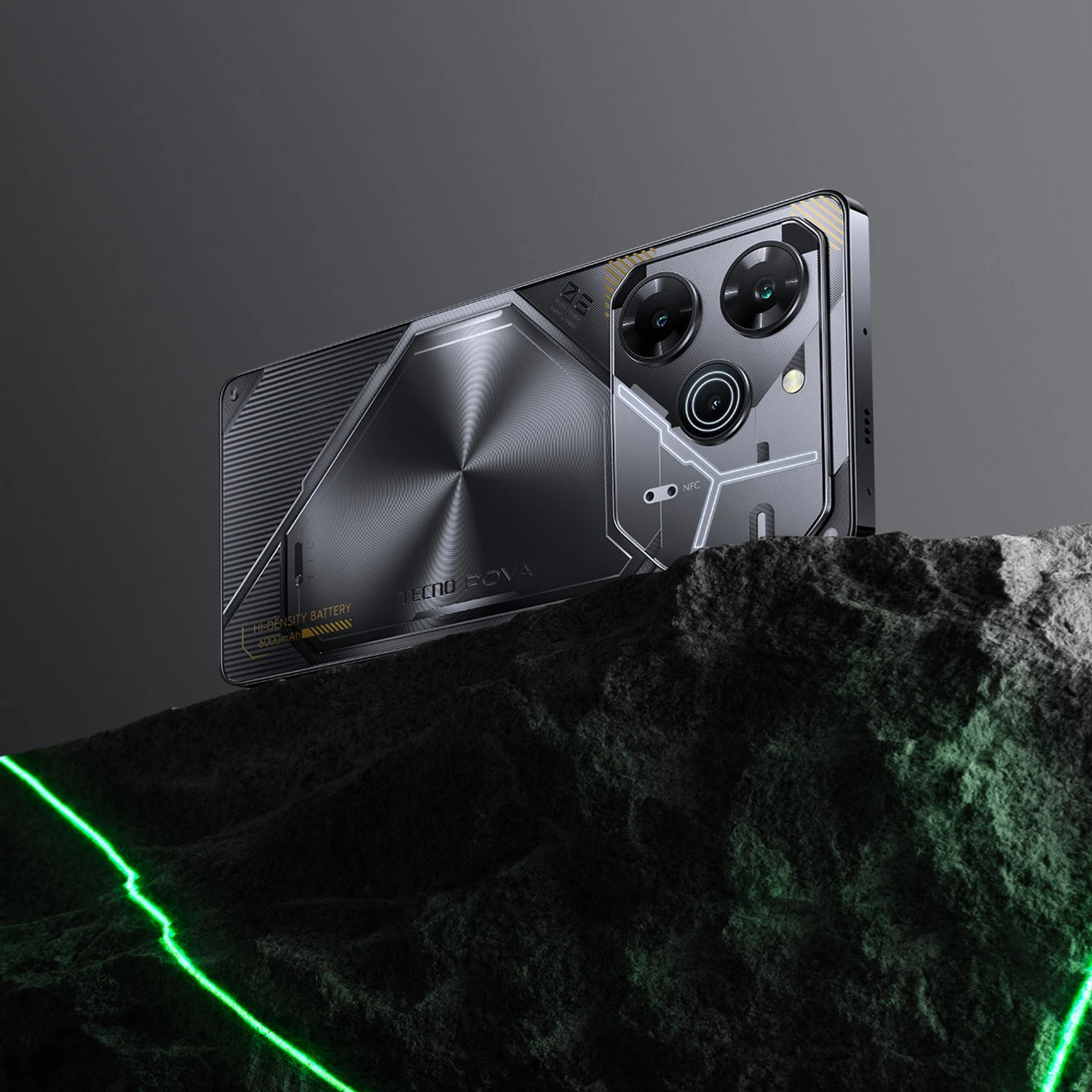 Image of Tecno Pova 6 Pro (Meteorite Grey, 256 GB)