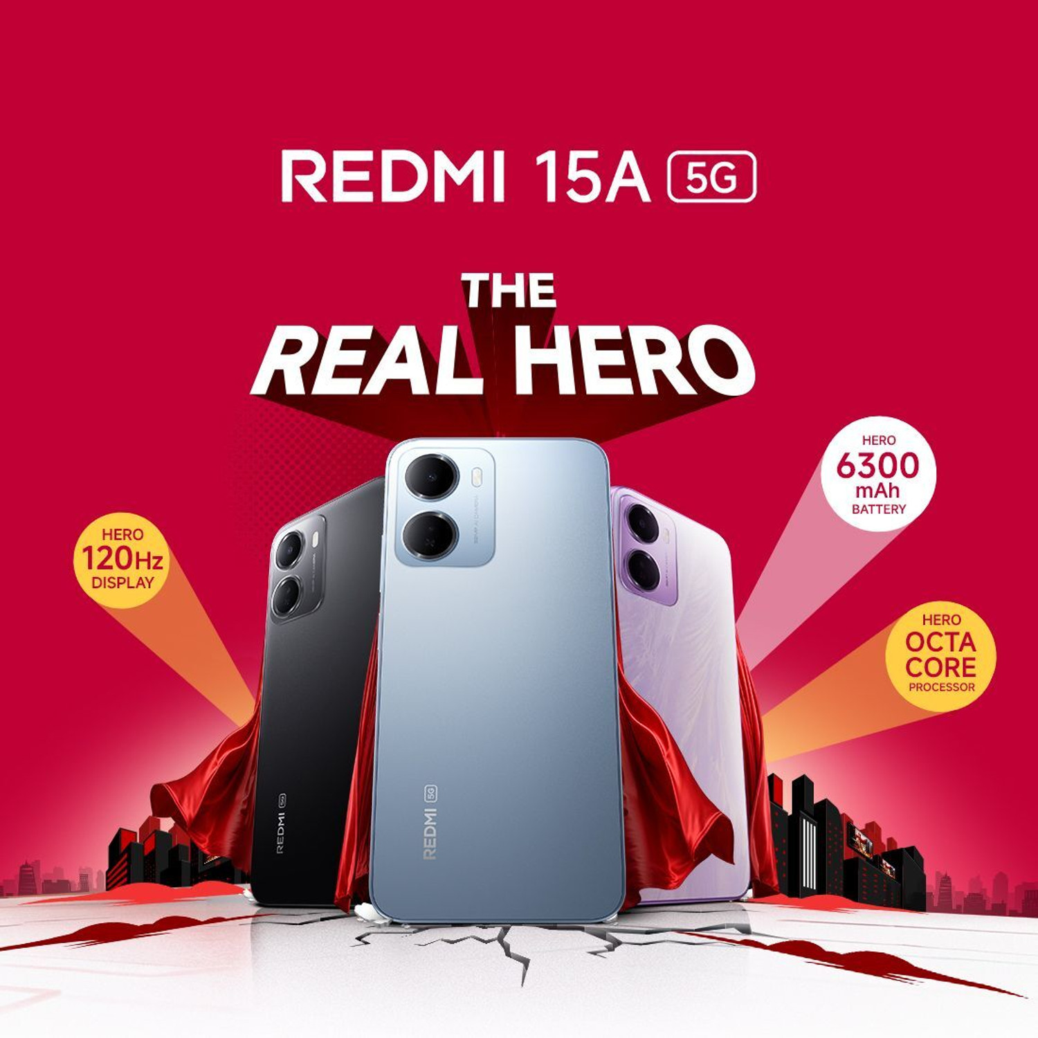 Image of REDMI 15A (Ace Black, 128 GB)