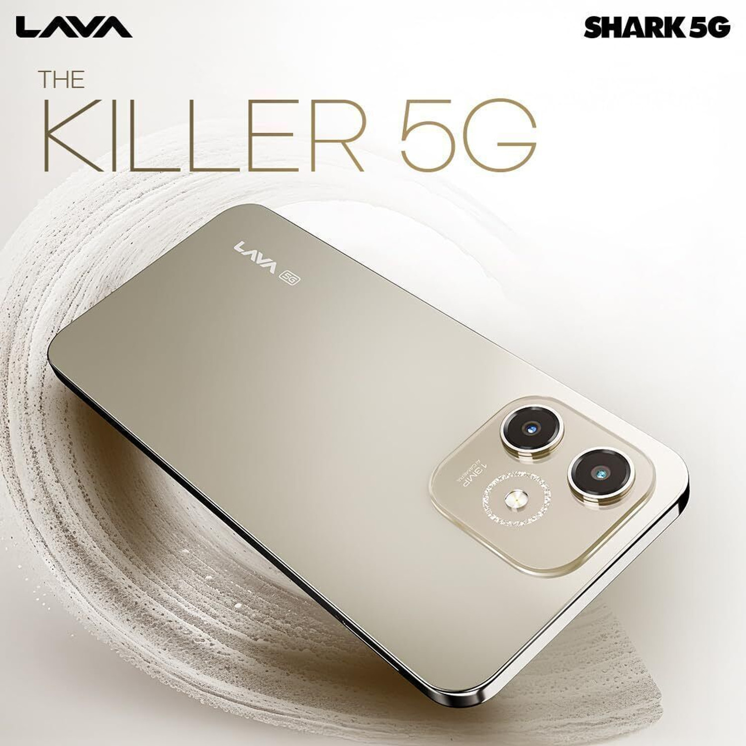 Image of LAVA Shark 5G (stellar gold /steller gold, 64 GB)