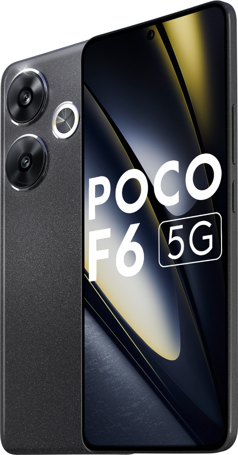 Image of POCO F6 5G (Black, 256 GB)