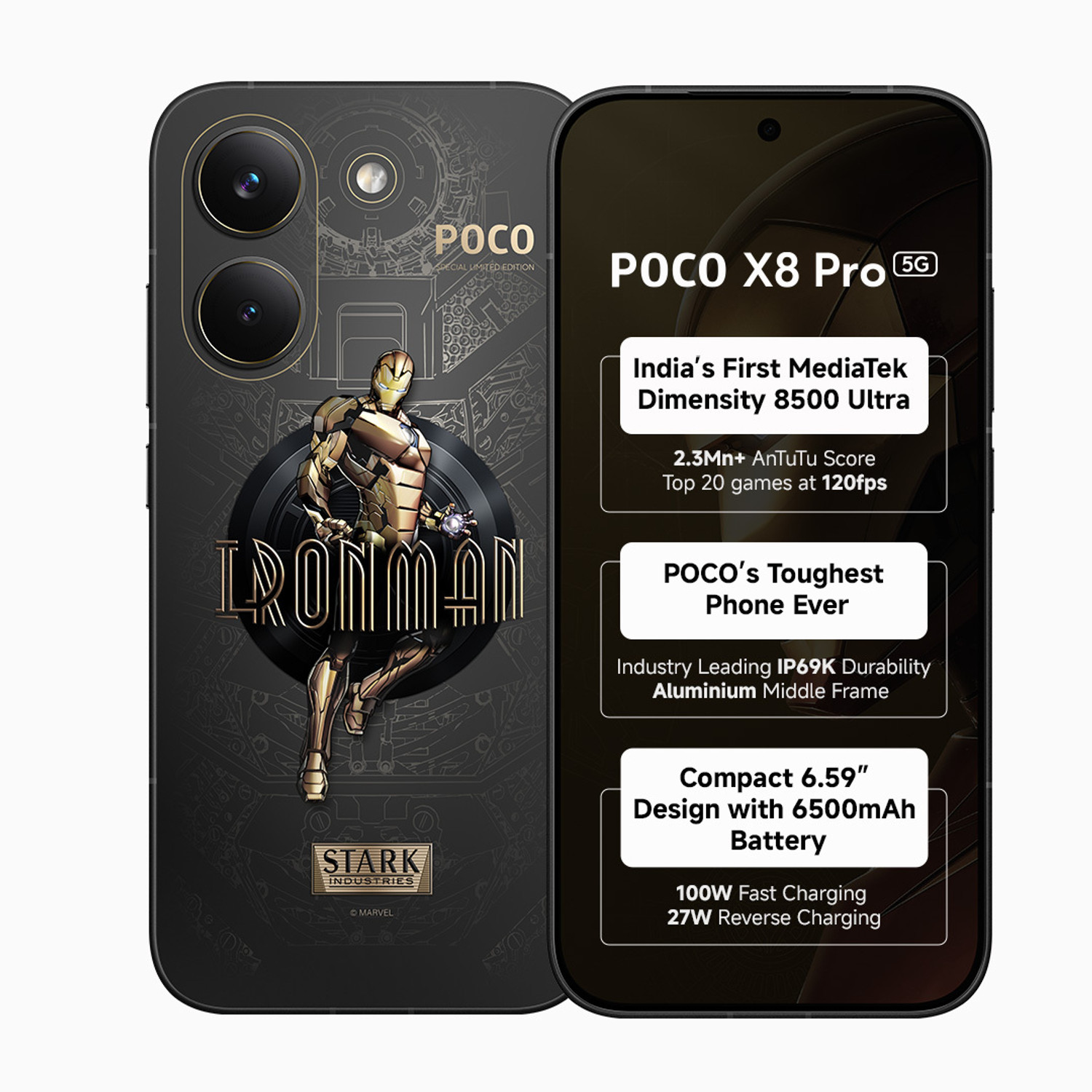 Image of POCO X8 Pro (Iron man edition, 256 GB)