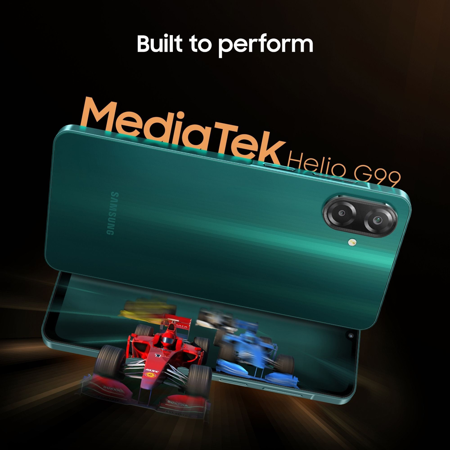 Image of Samsung Galaxy F07 (Green, 64 GB)