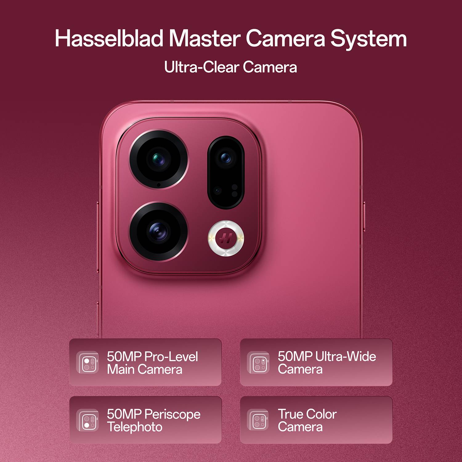 OPPO Find X9 256GB Velvet Red - Image 2
