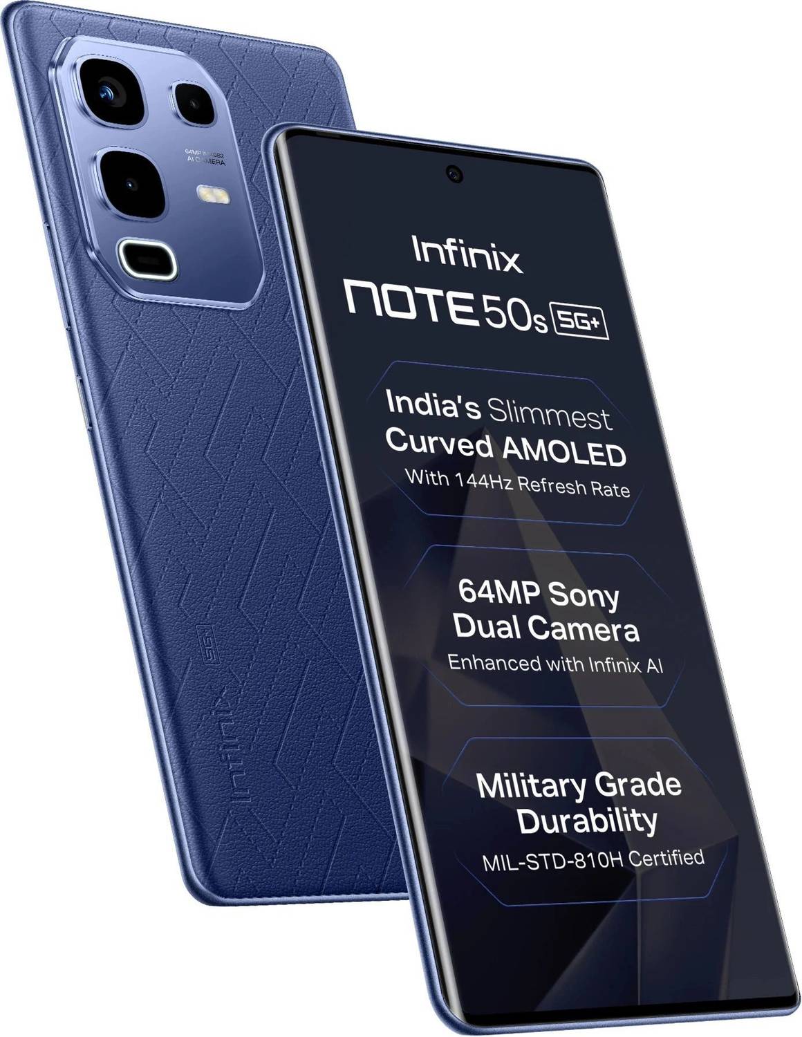 Infinix Note 50s 5G+ 128GB Marine Drift - Image 1