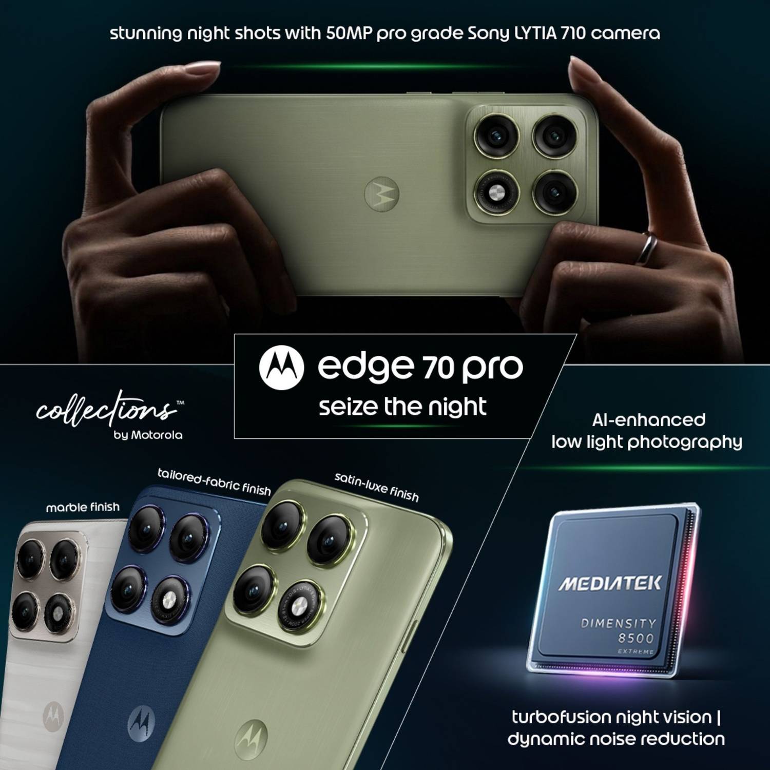 Motorola Edge 70 Pro 256GB Green - Image 3