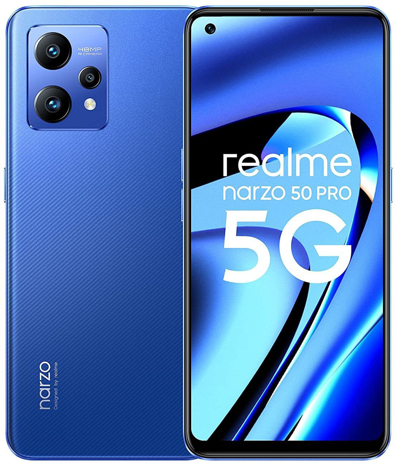 Image of realme Narzo 50 Pro 5G (Hyper Blue, 128 GB)
