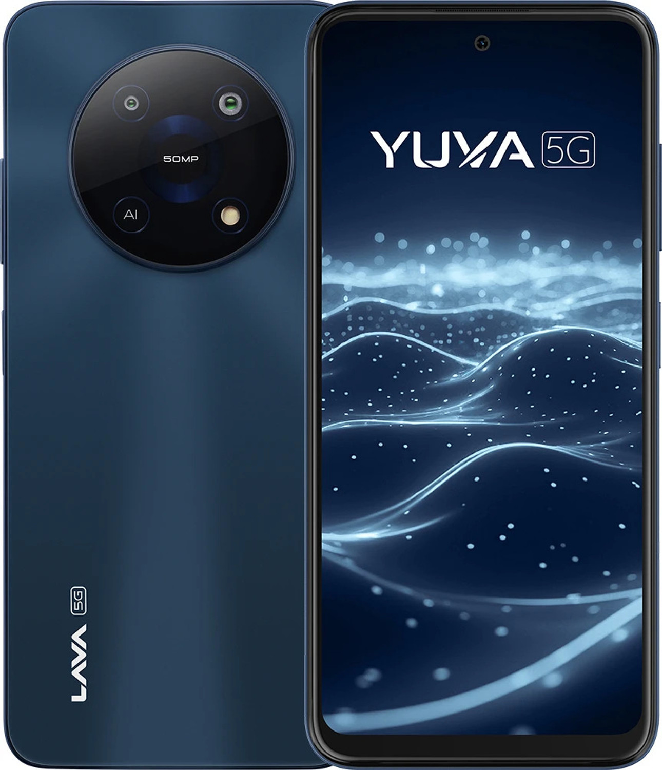 Image of LAVA Yuva 5G (Mystic Blue, 128 GB)