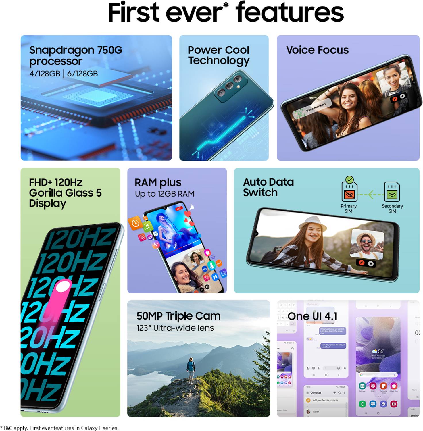 Samsung Galaxy F23 5G (Copper Blush, 128 GB) - Image 4