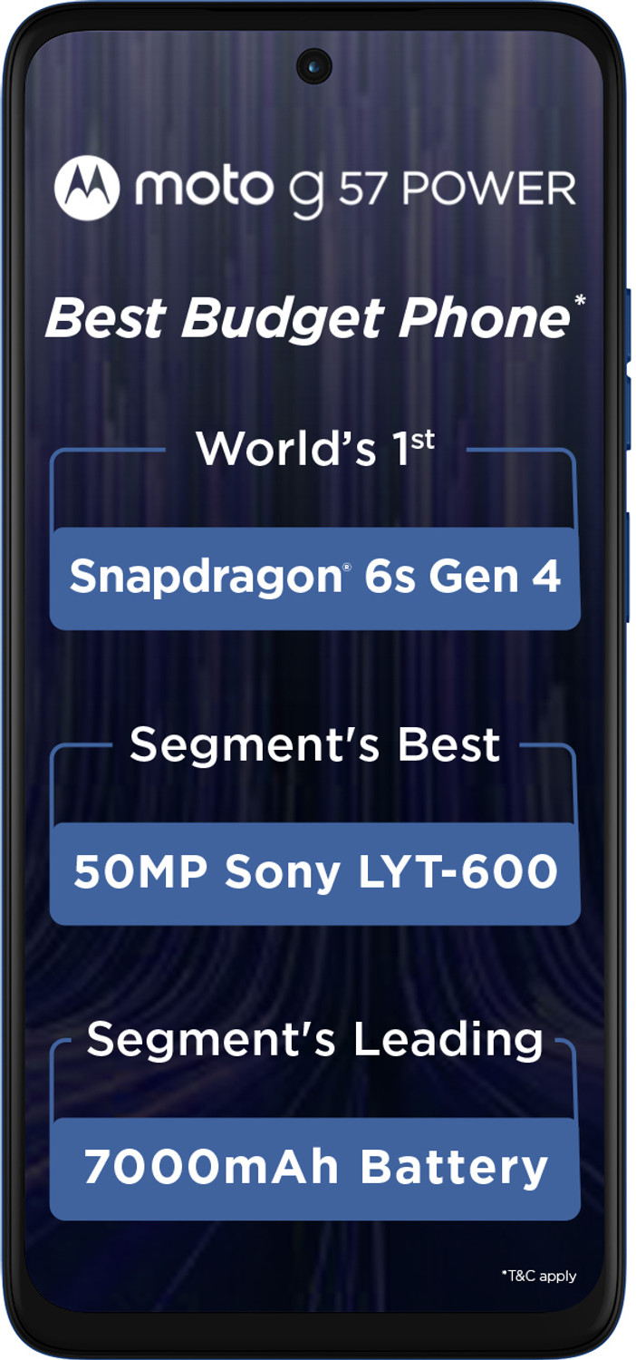 Image of MOTOROLA g57 power 5G (Pantone Regatta, 128 GB)