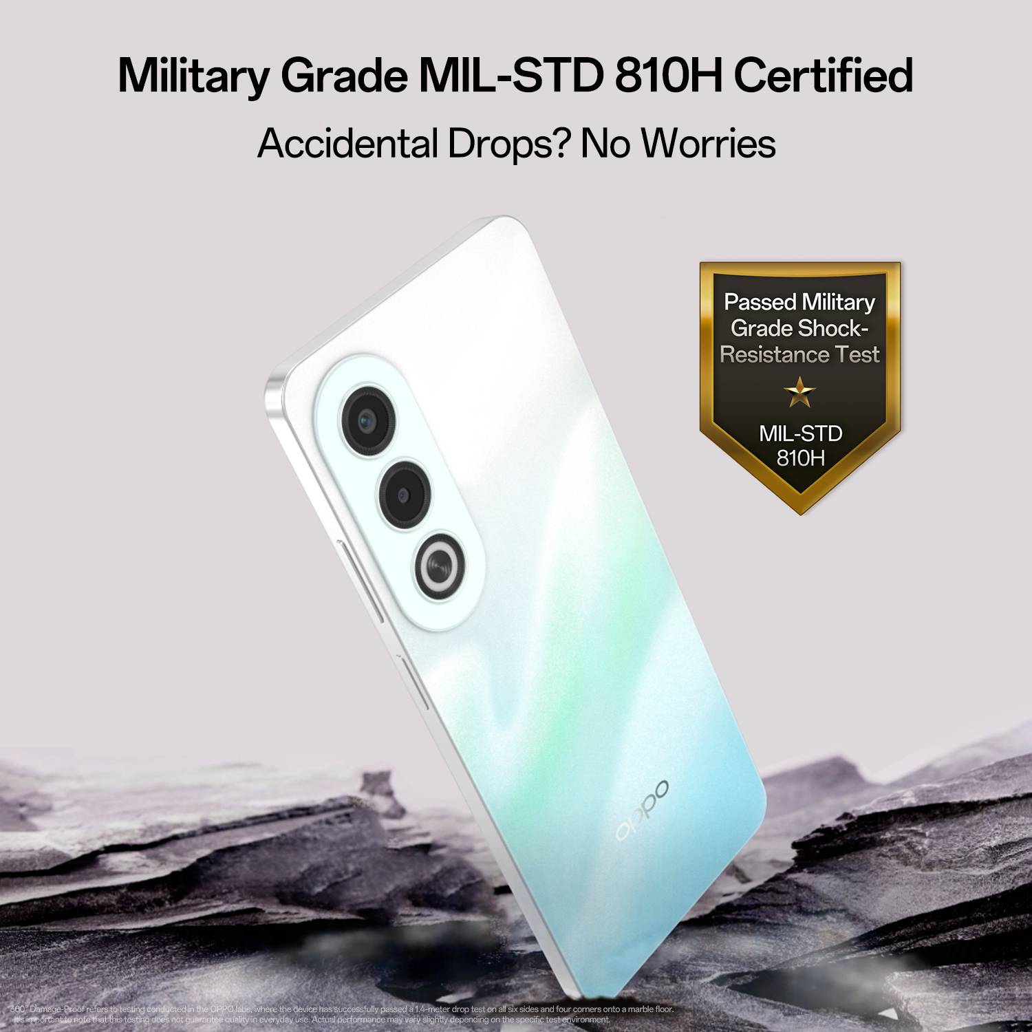 OPPO K12x 5G 256GB Breeze Blue - Image 3