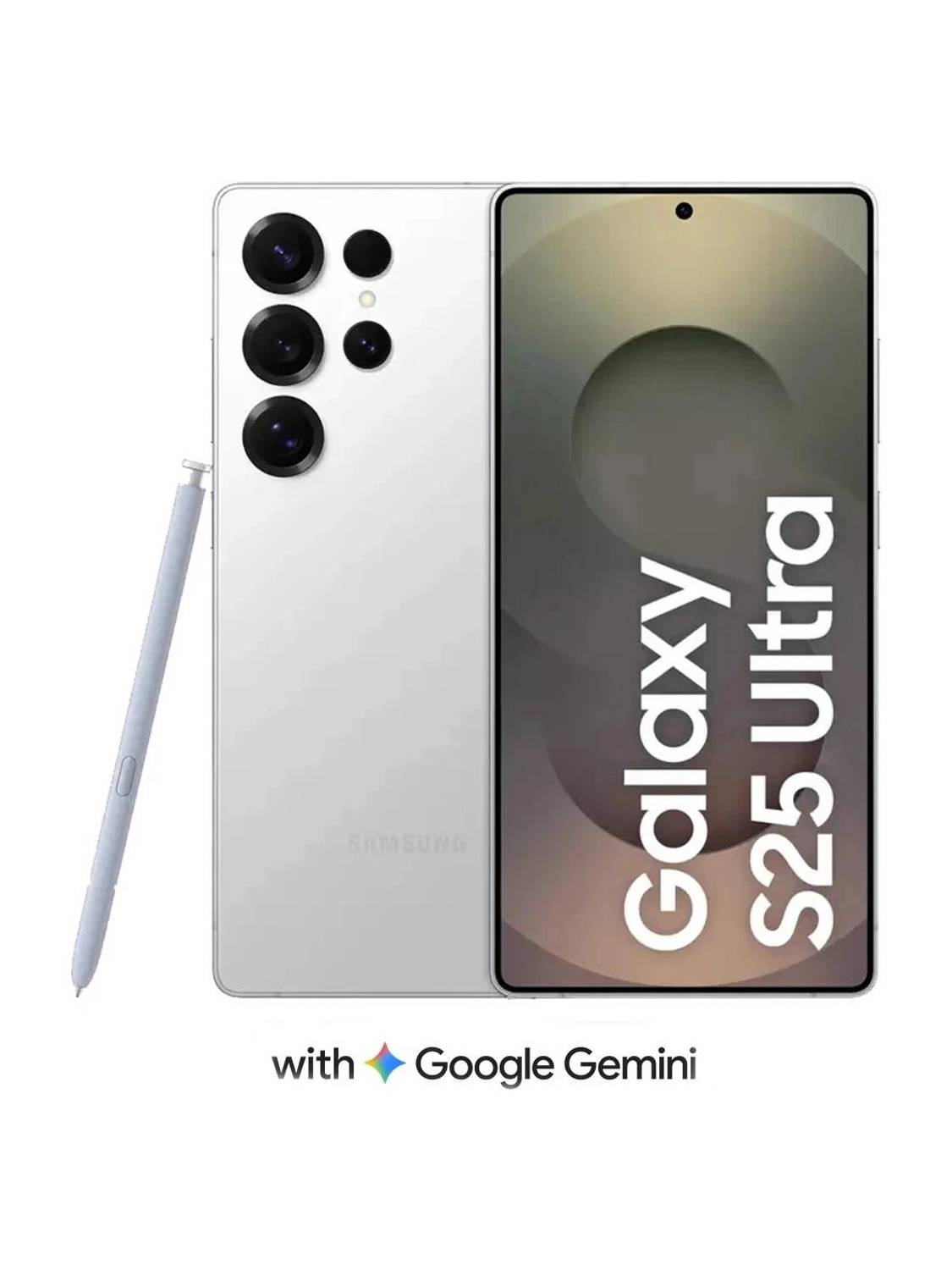 Samsung Galaxy S25 Ultra 5G 256GB Titanium Whitesilver - Image 1