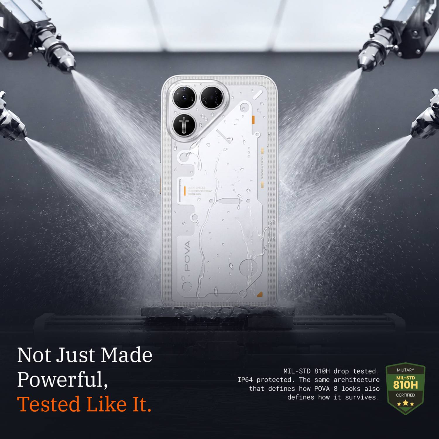 Tecno Pova 8 5G 128GB White - Image 5