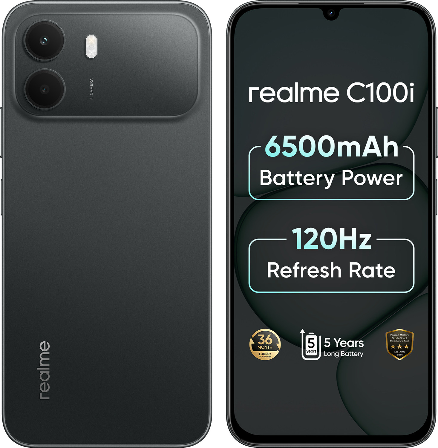 Image of realme C100i (Midnight Black, 64 GB)