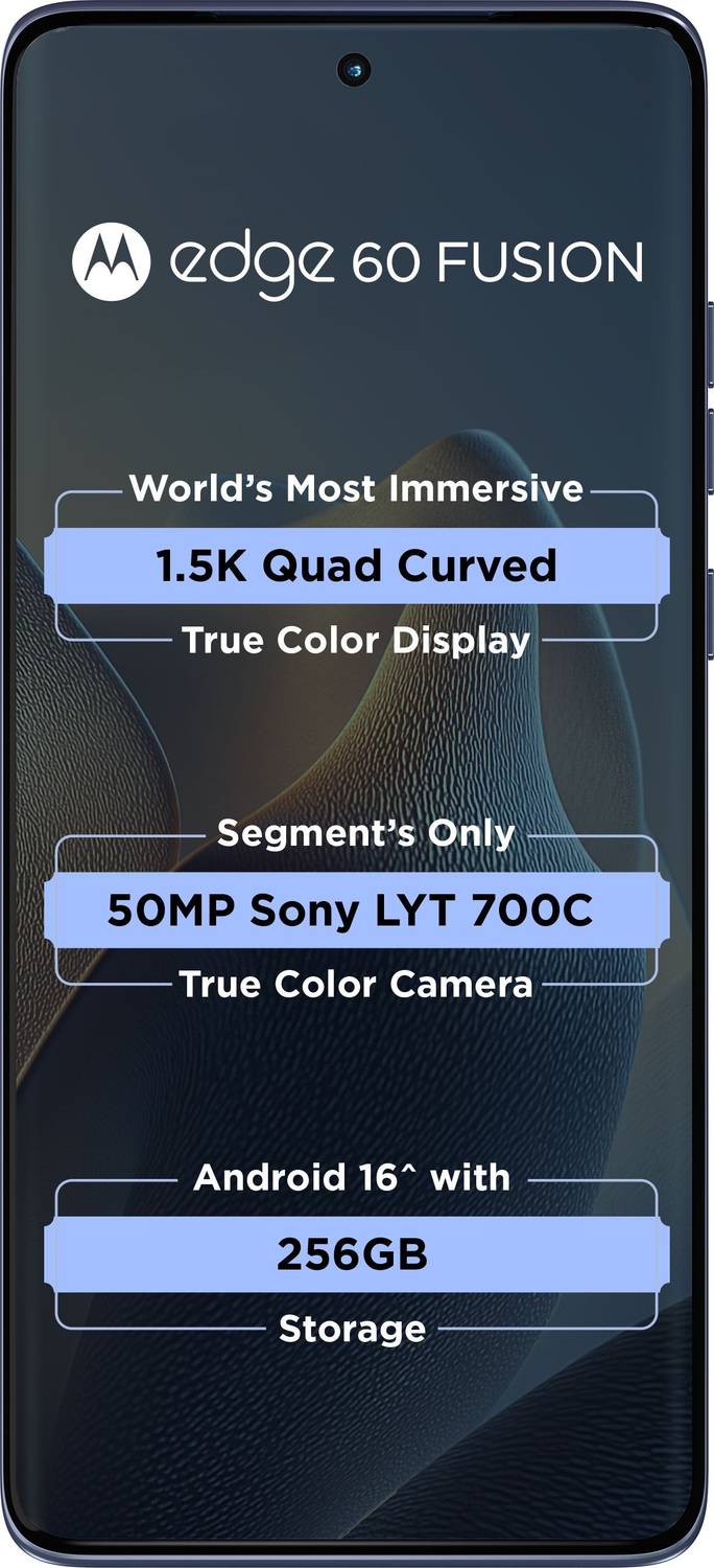 Motorola Edge 60 Fusion 5G (PANTONE Slipstream, 256 GB) - Image 2
