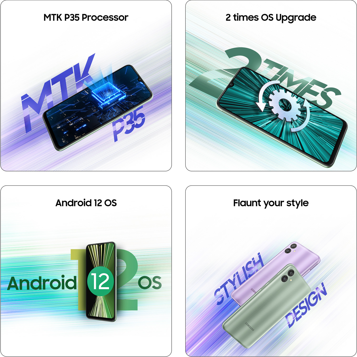 Image of Samsung Galaxy F04 (Jade Purple, 64 GB)