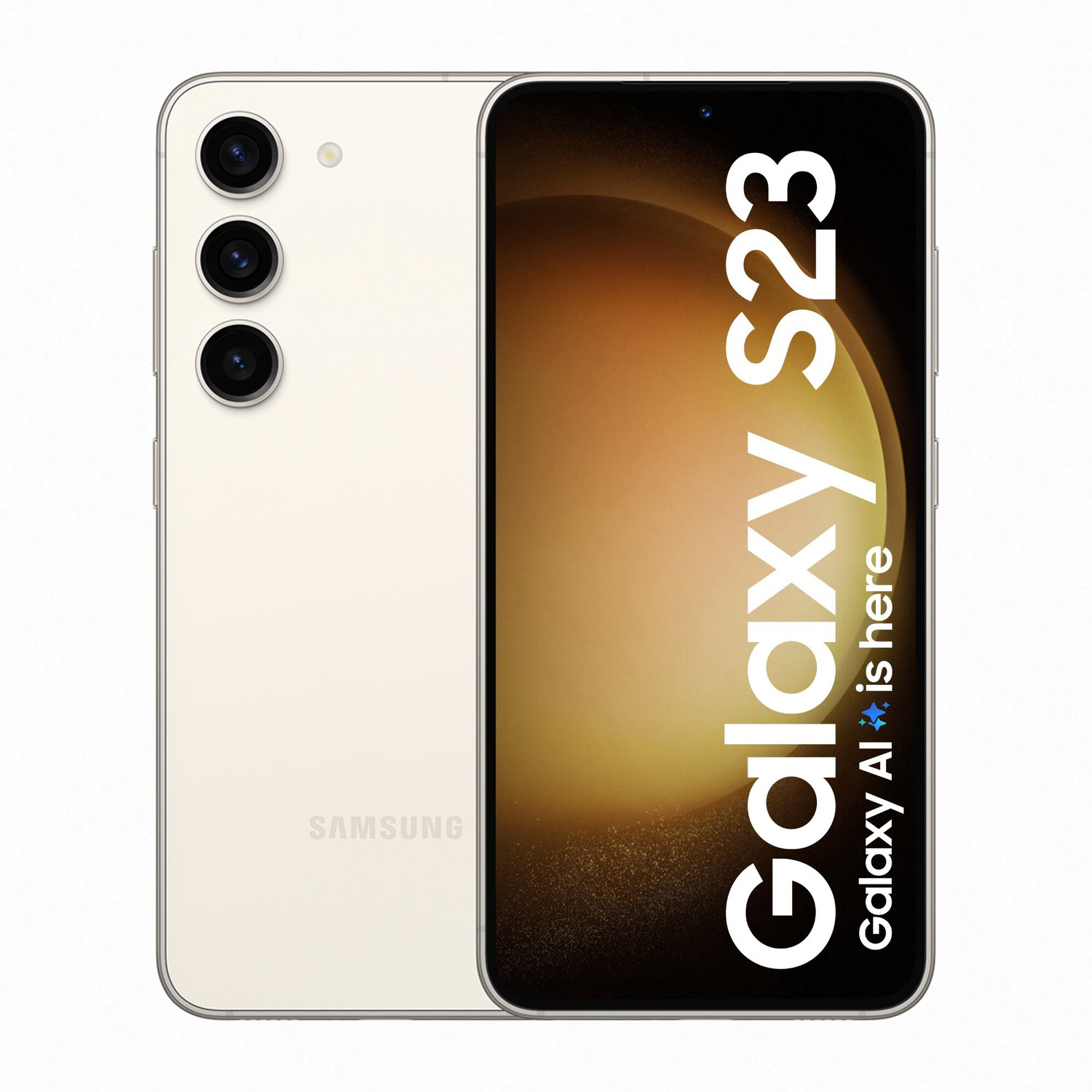 Image of Samsung Galaxy S23 5G (Cream, 256 GB)