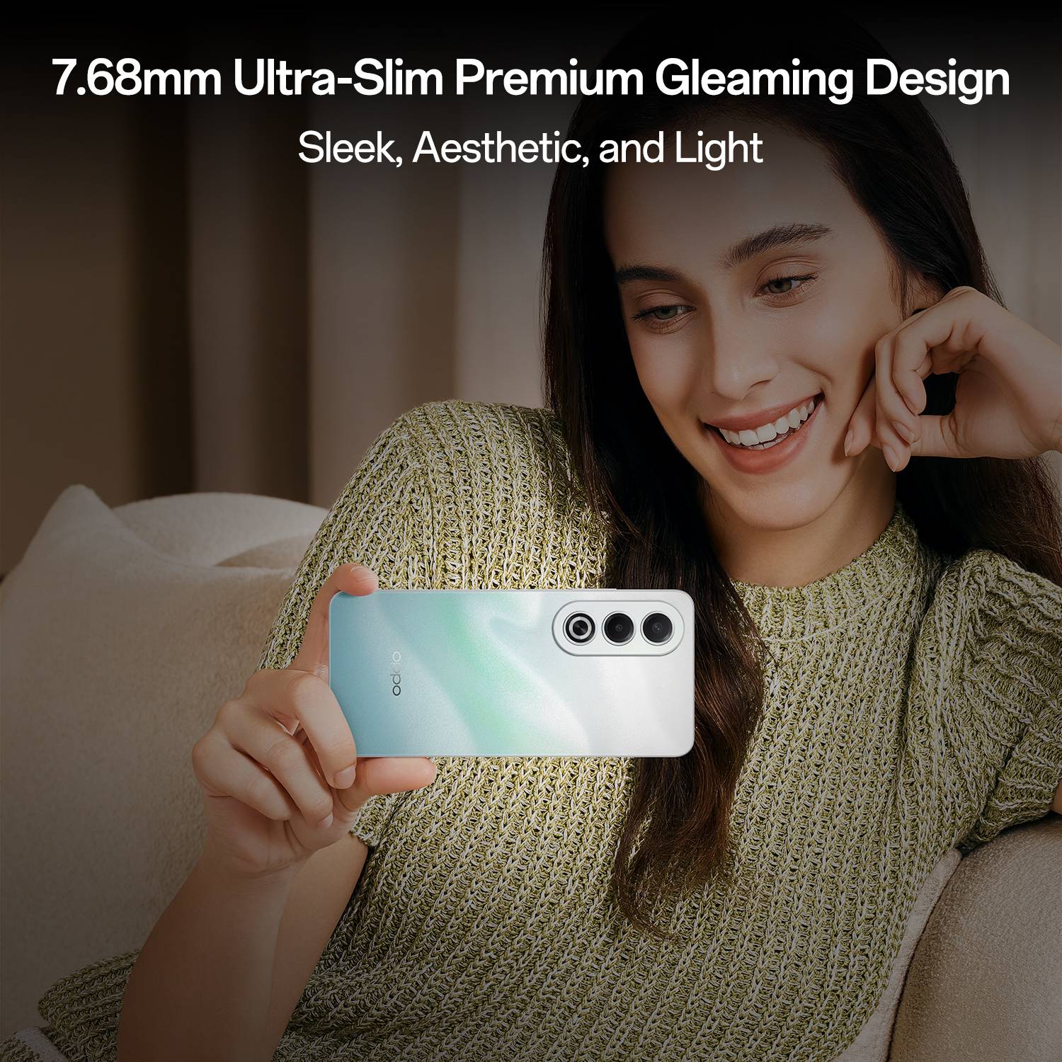 OPPO K12x 5G 256GB Breeze Blue - Image 5