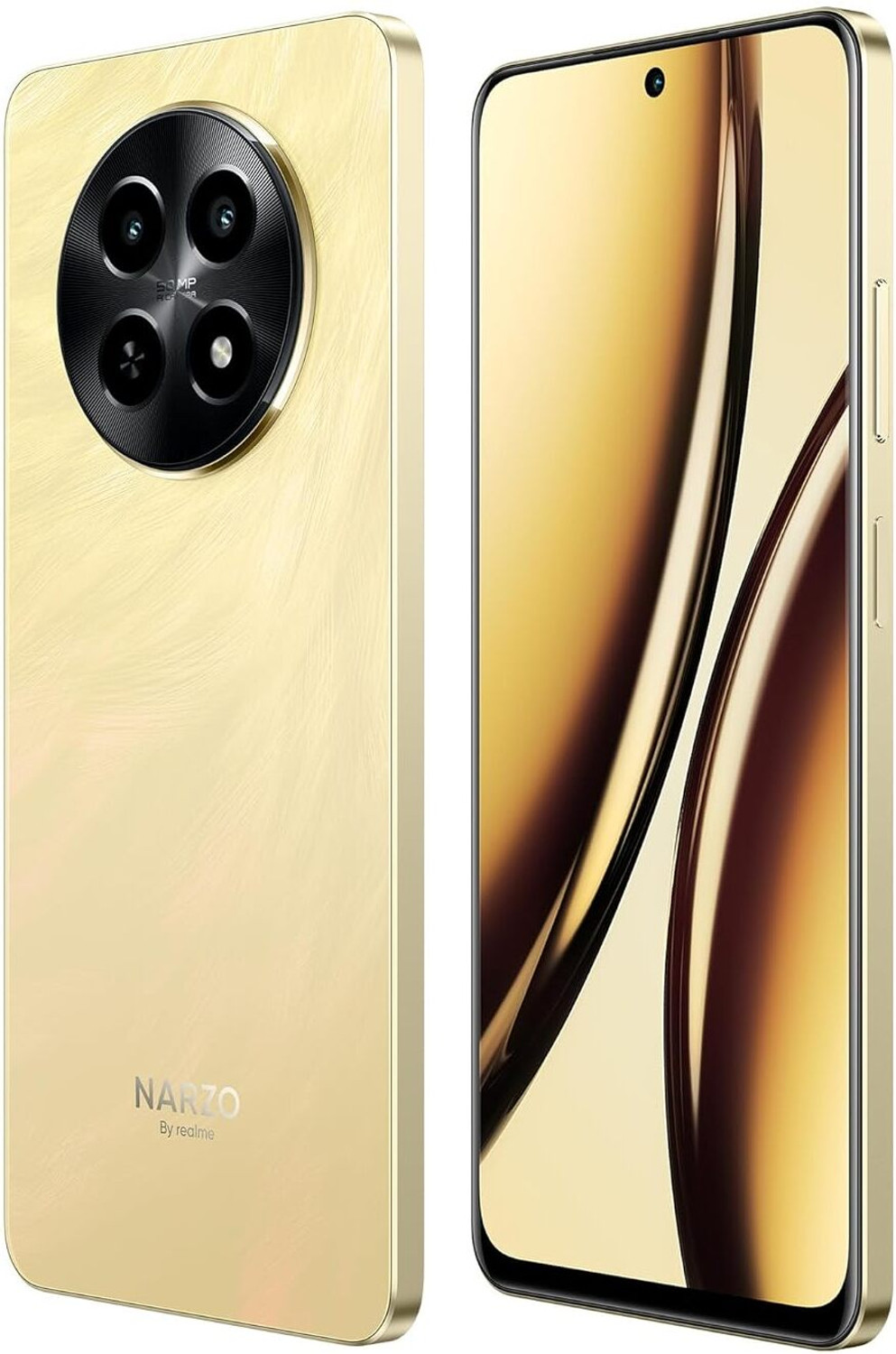 Image of realme Narzo N65 5G (Ambr Gold, 128 GB)